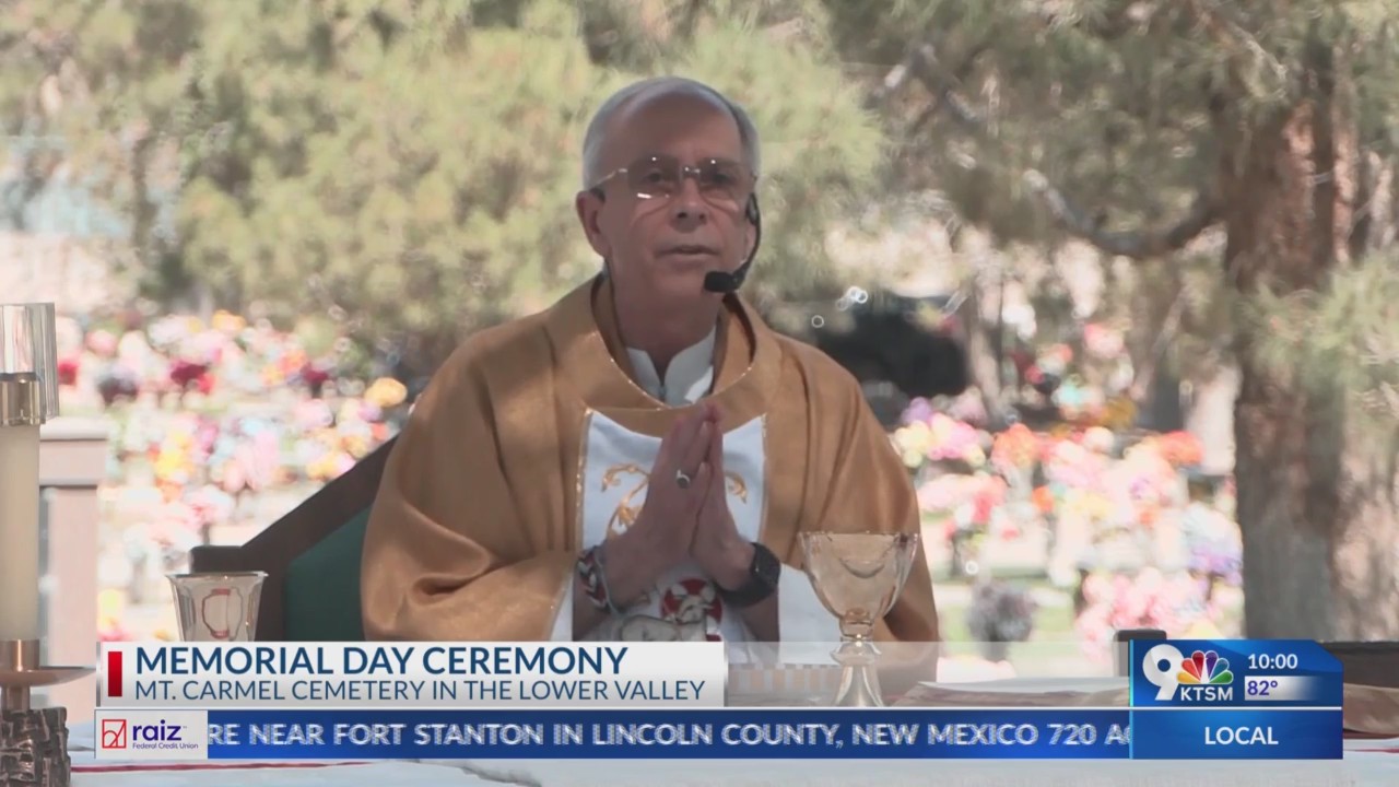 El Paso Diocese hosts Memorial Day Mass – KTSM 9 News