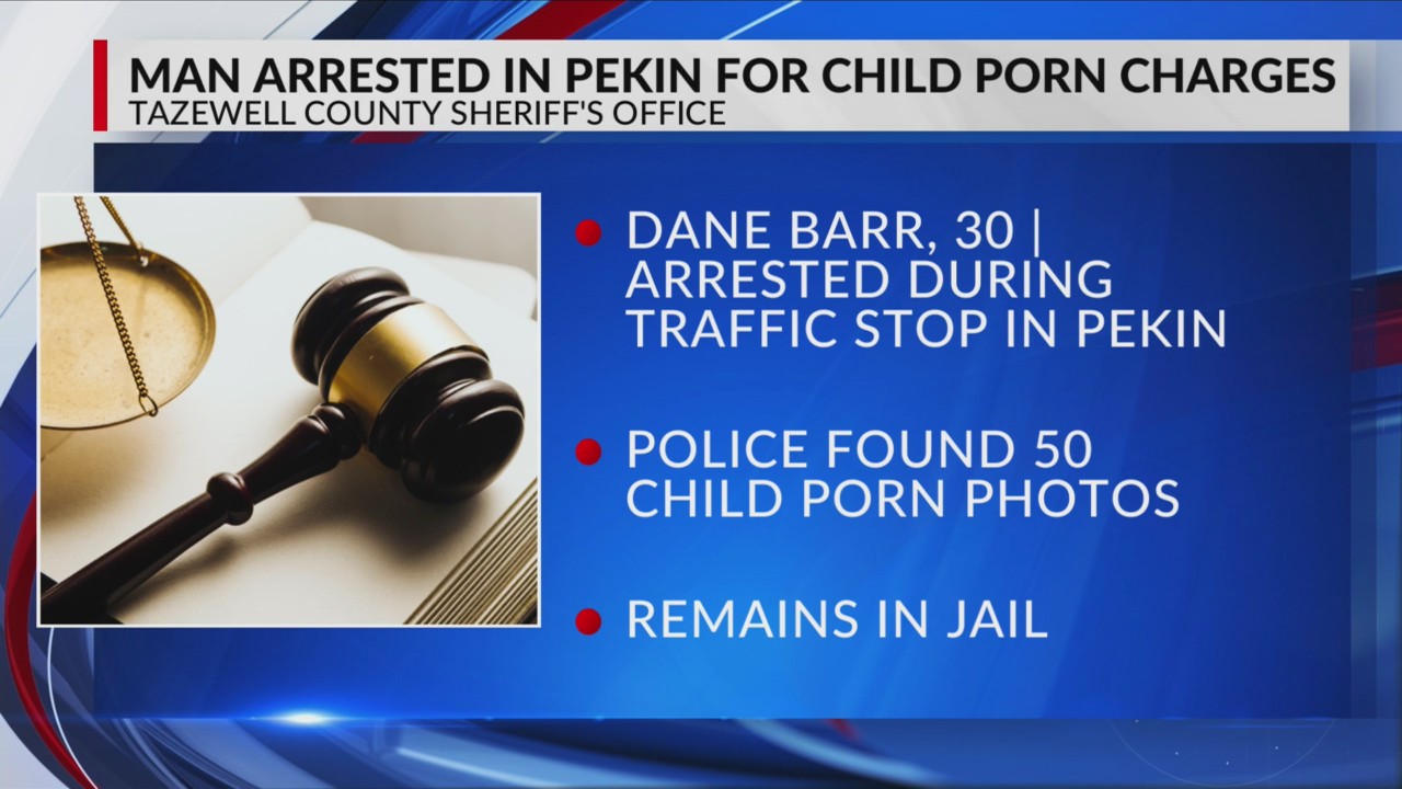 Livingston County man arrested in Pekin for child porn charges ...