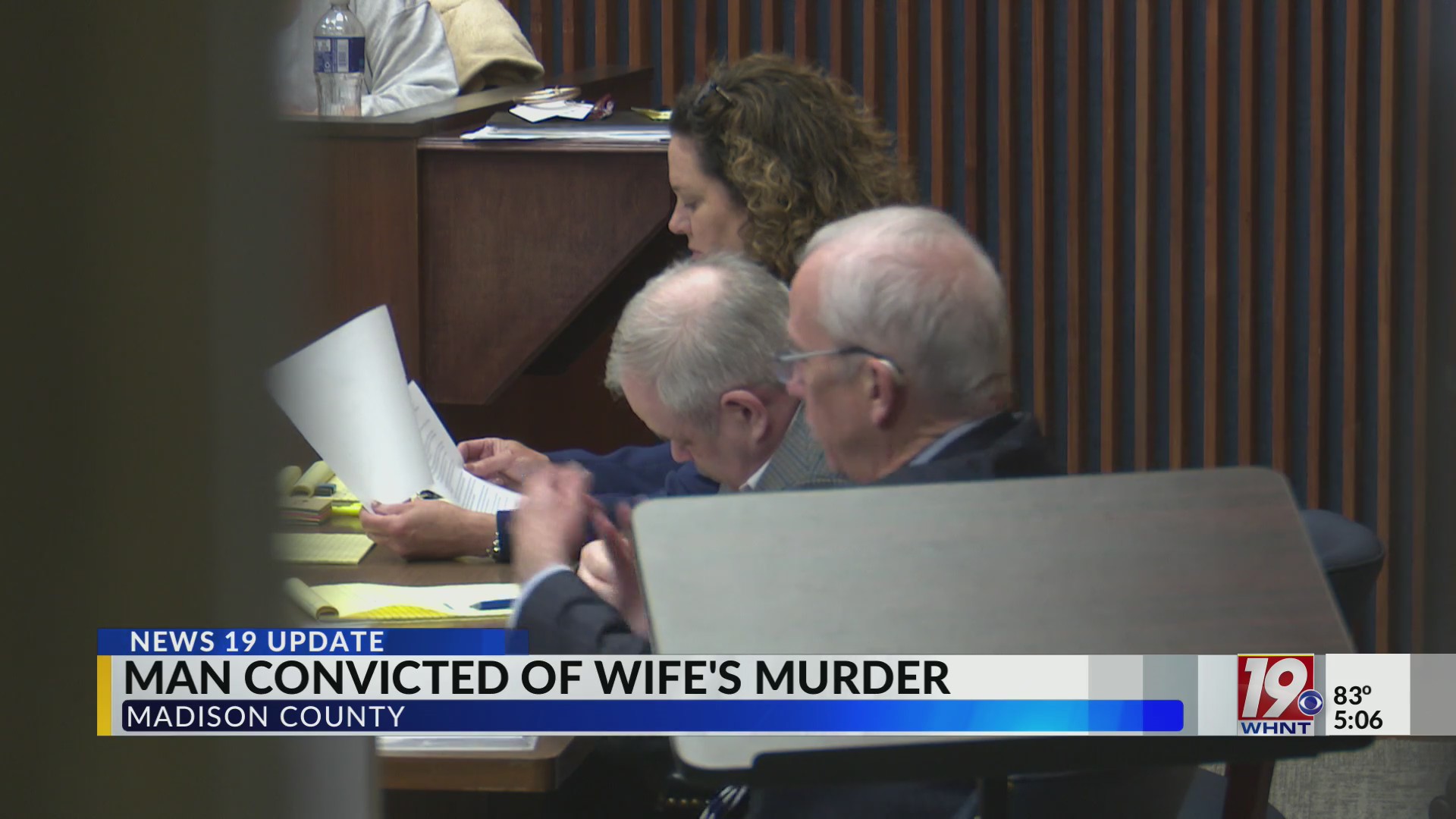 Man Convicted of Wife’s Murder | May 8, 2025 | News 19 at 5 p.m. – WHNT.com