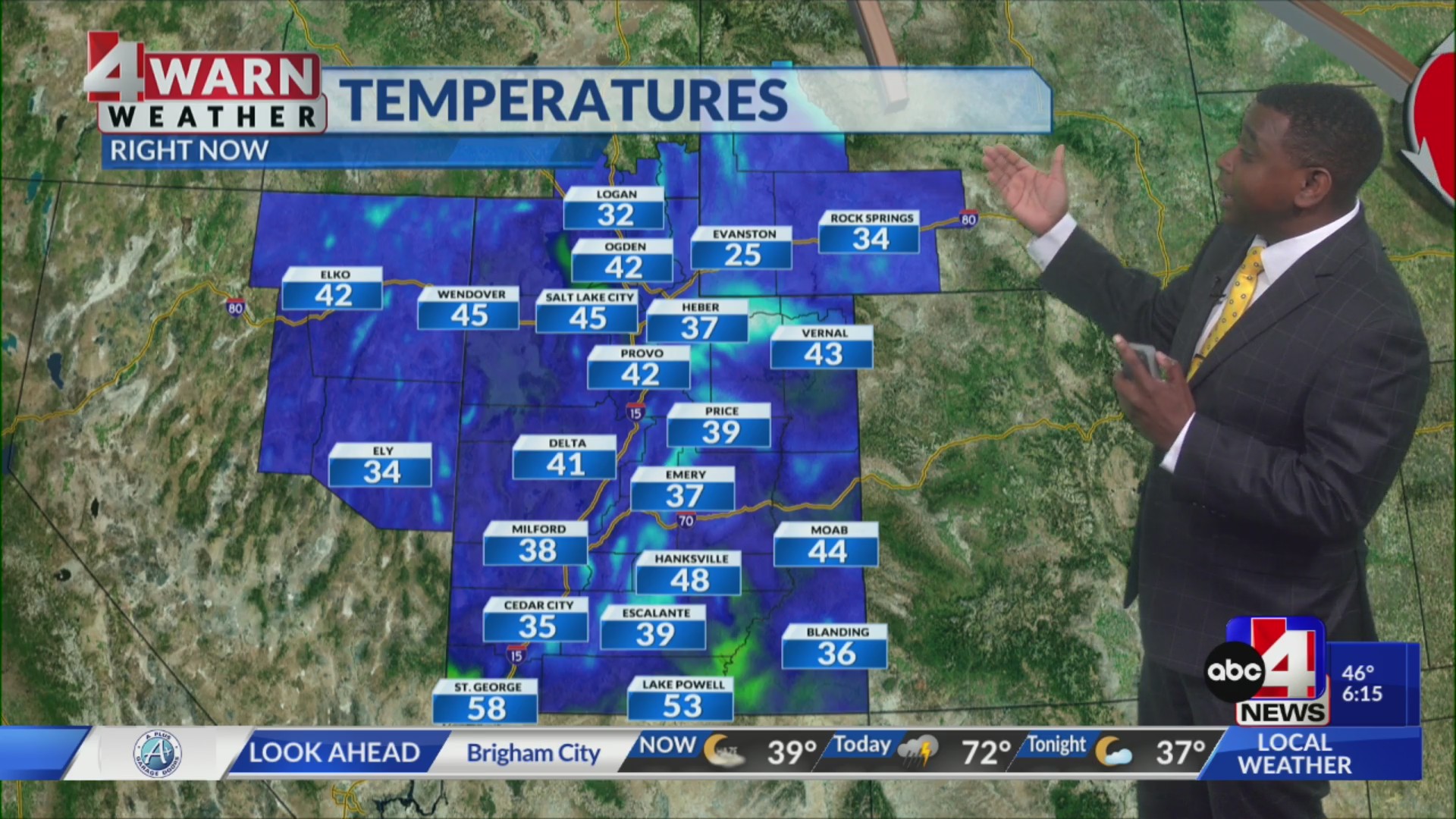 Light showers Monday morning with freezing overnight temps – ABC4 Utah
