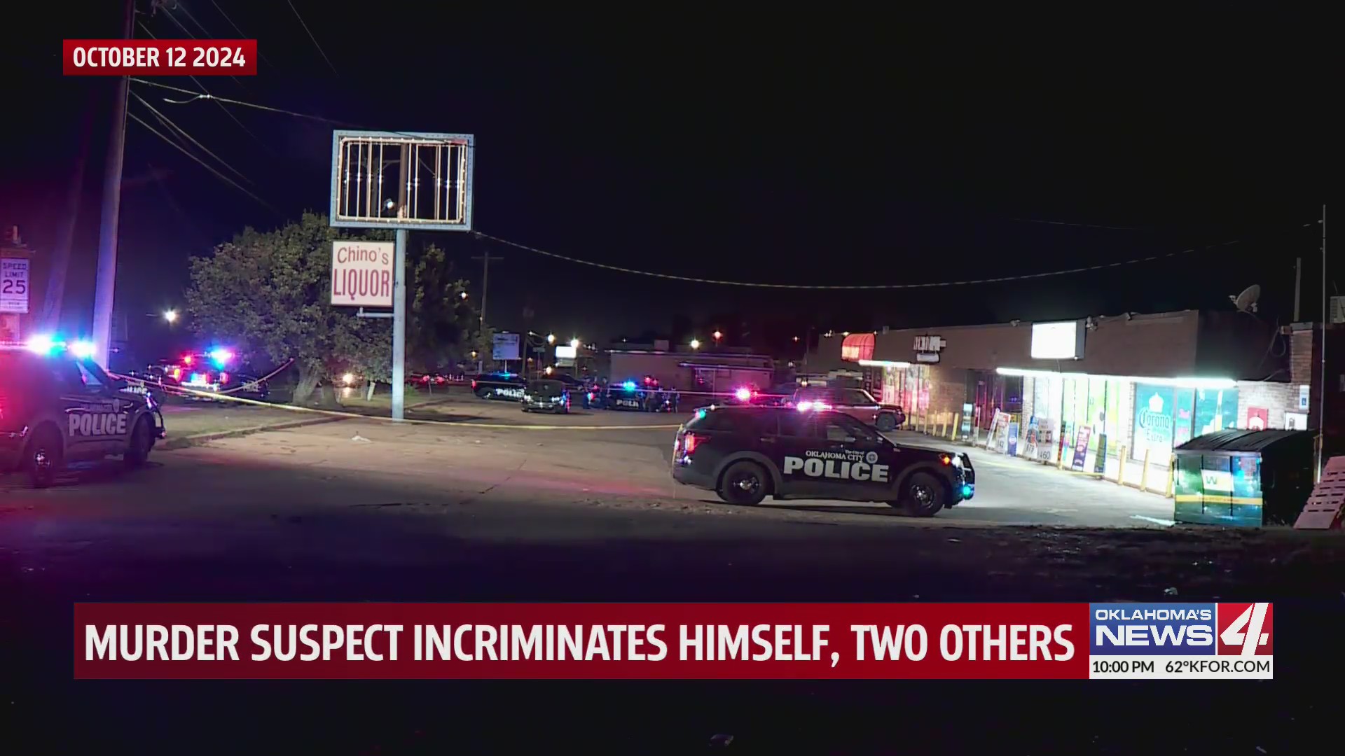 Murder suspect incriminates himself, two others – KFOR.com Oklahoma City