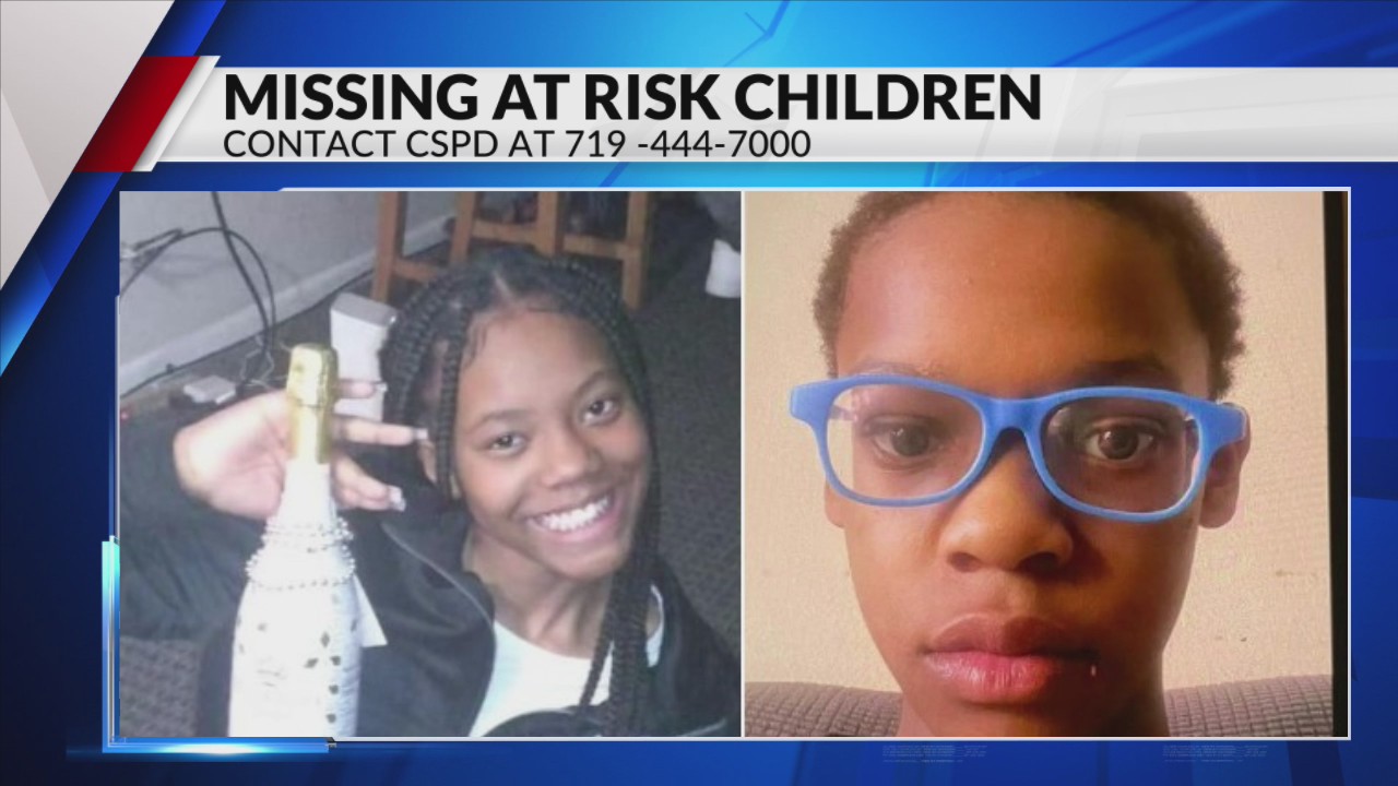 CSPD searching for two missing at-risk minors – FOX21 News Colorado