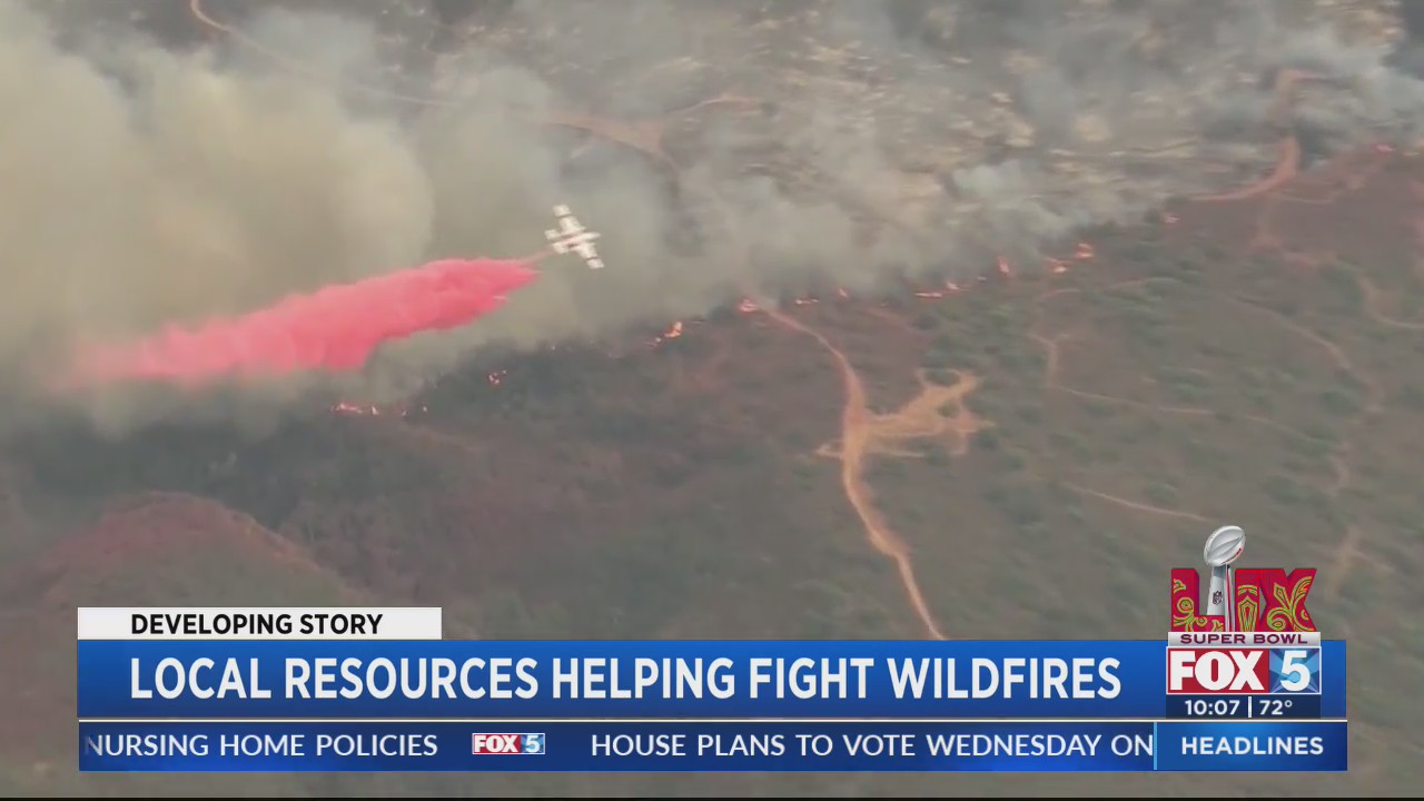 Local resources helping fight wildfires – FOX 5 San Diego & KUSI News