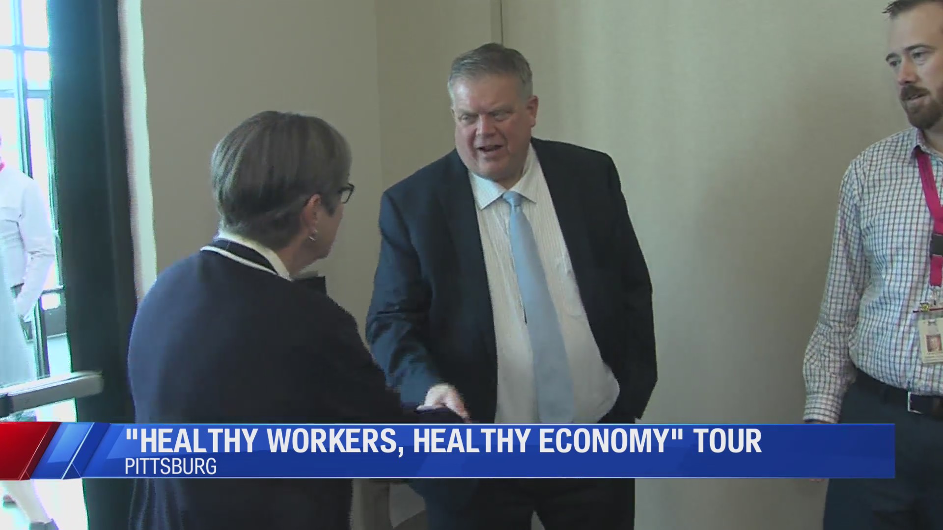 Kansas Gov. Laura Kelly stops in Pittsburg to discuss Medicaid ...