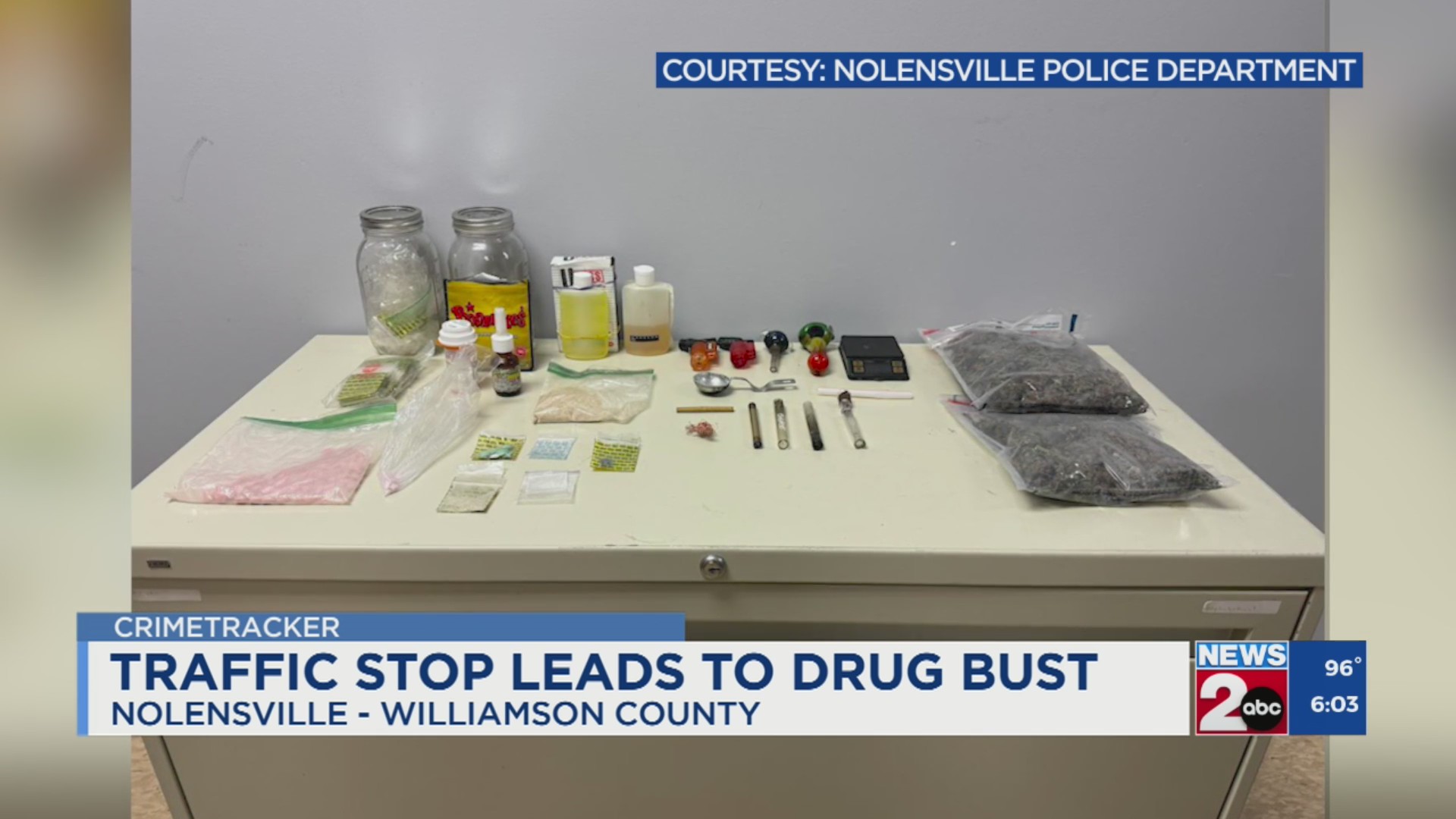 Nolensville traffic stop leads to drug bust – WKRN News 2