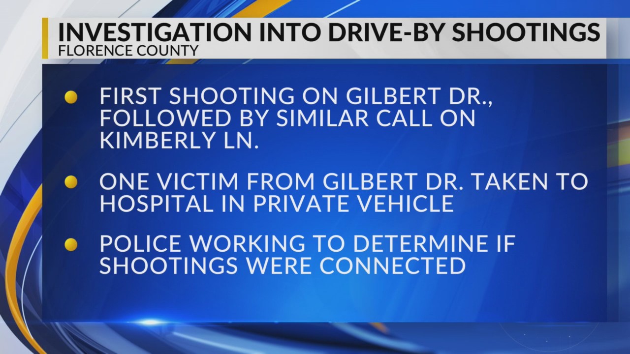 Person hospitalized after Florence County deputies respond to 2 ...