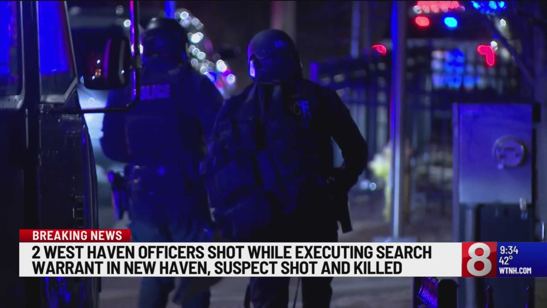 Suspect dead after 2 West Haven officers shot at while executing ...