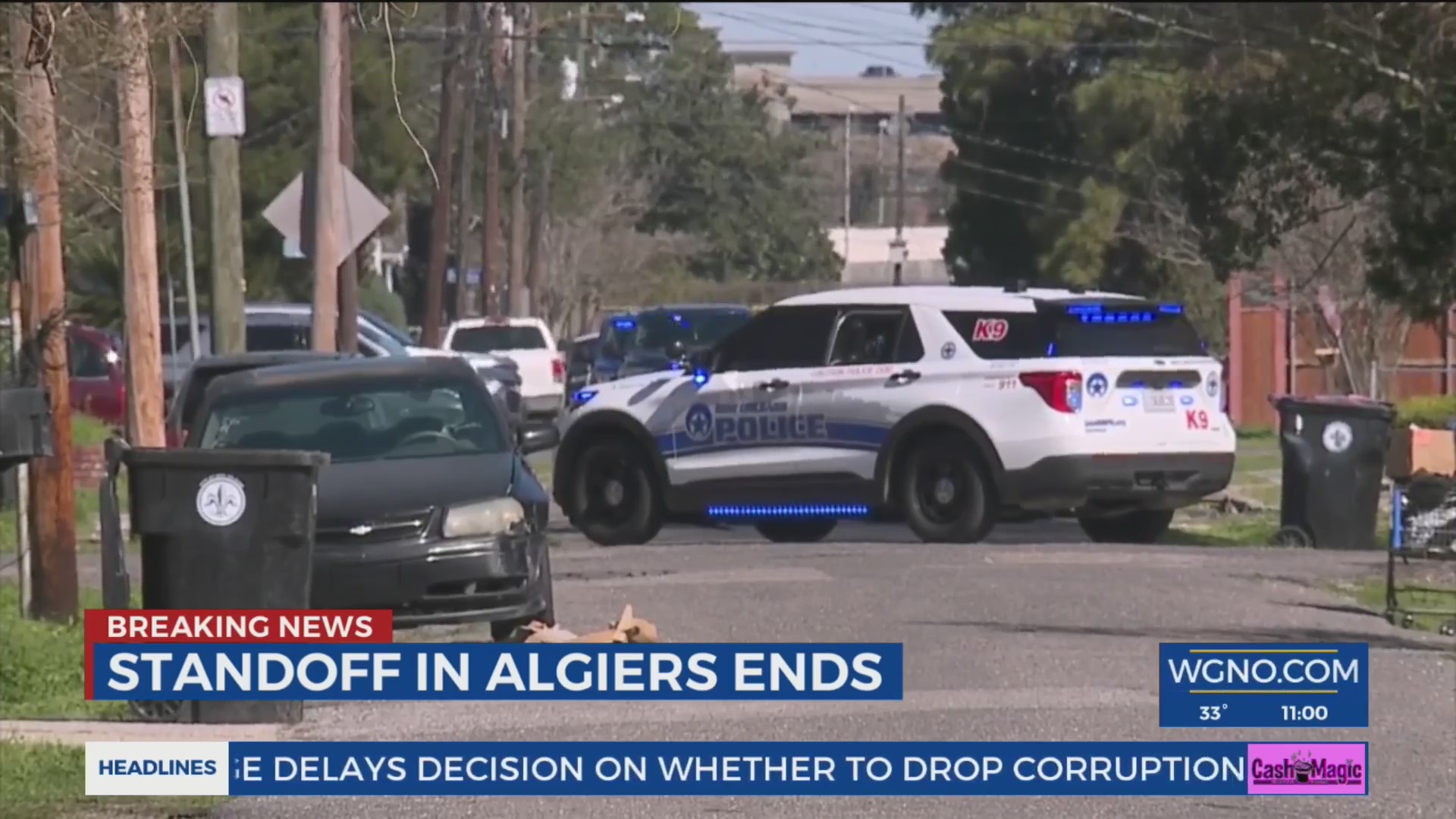 New Orleans police declare SWAT roll in Algiers – WGNO