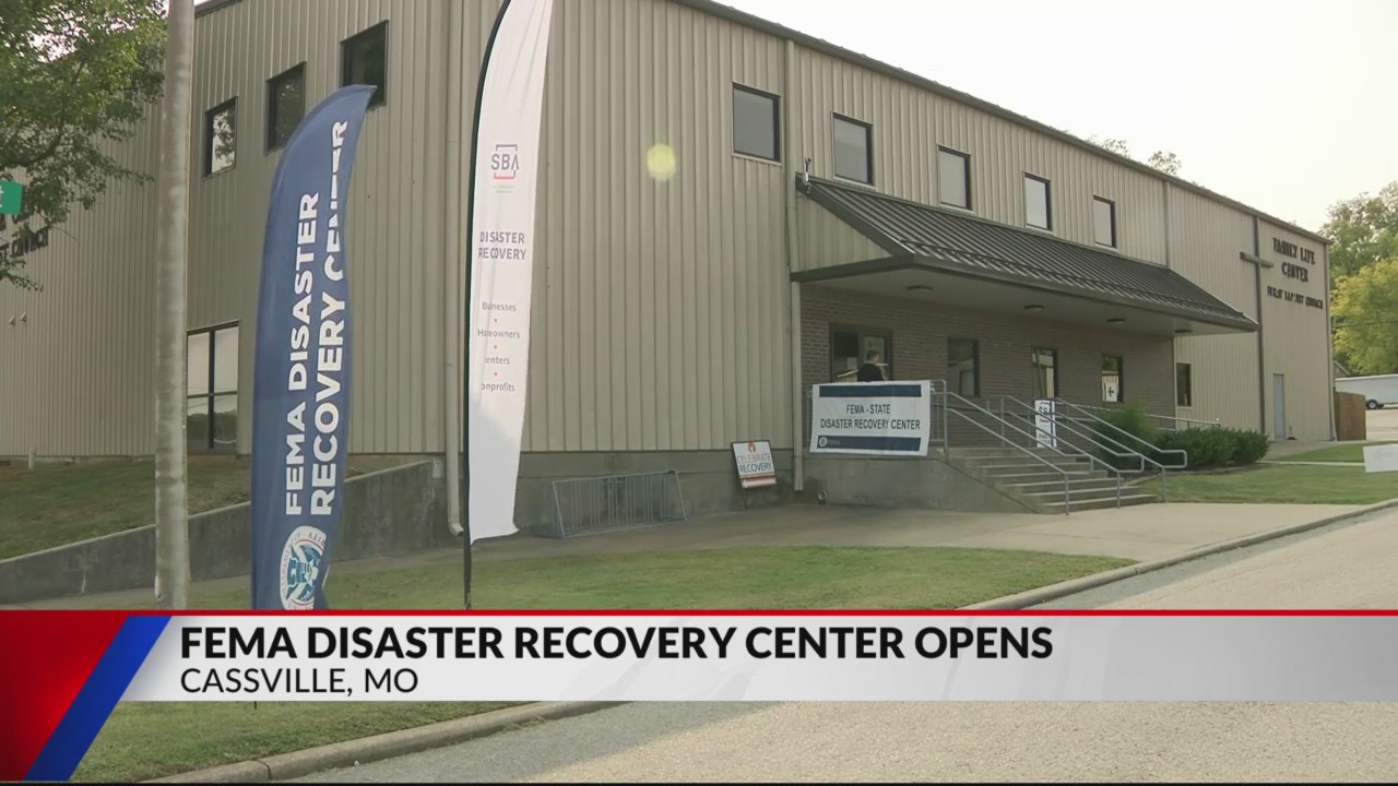 FEMA disaster recovery center opens in Cassville – KOLR – OzarksFirst.com