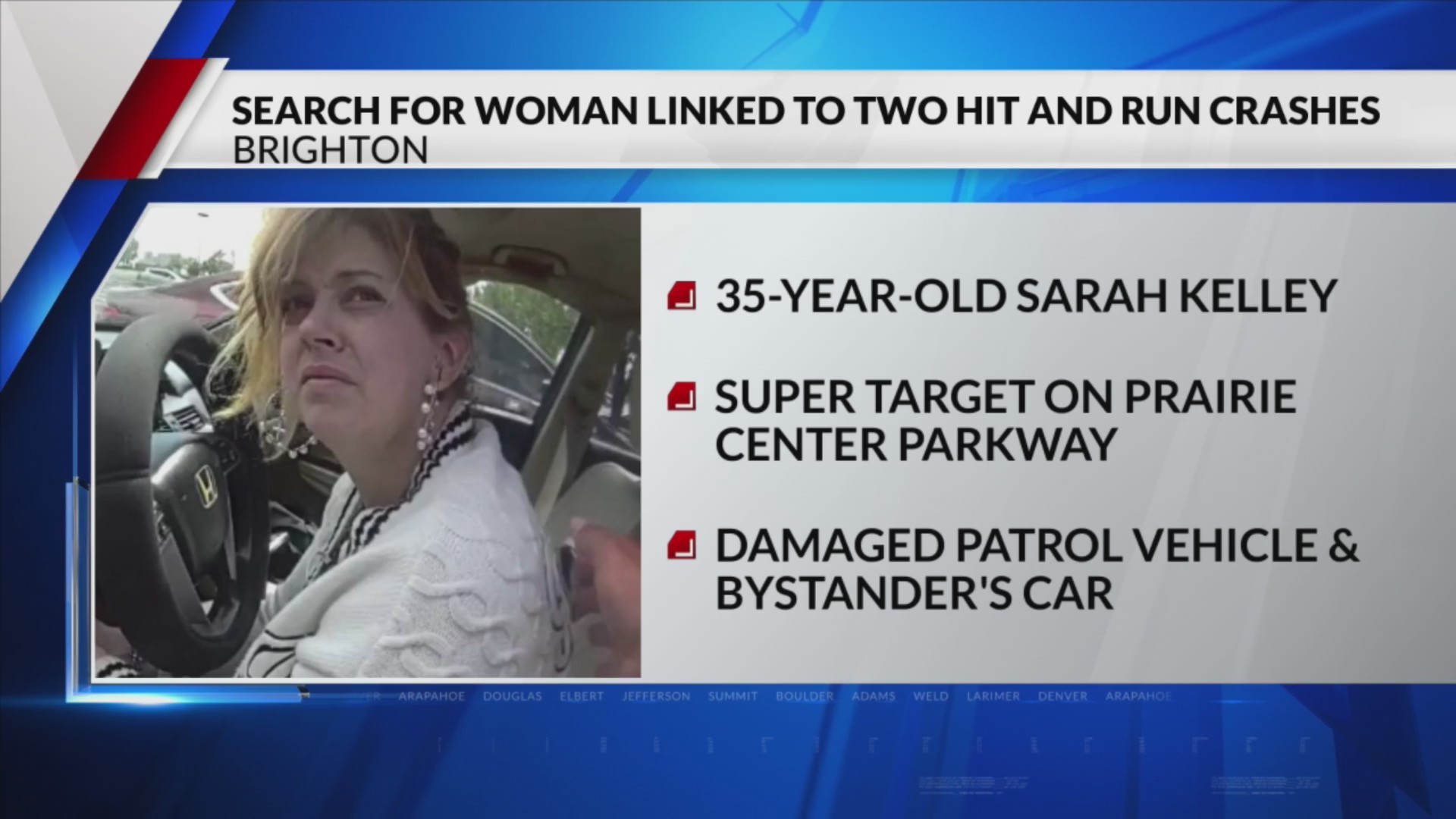 Police in Brighton searching for alleged hit and run suspect – FOX31 Denver