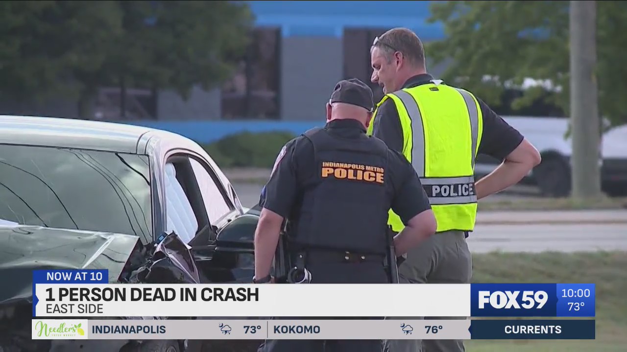 1 killed, 2 others injured in crash on east side of Indianapolis – Fox 59