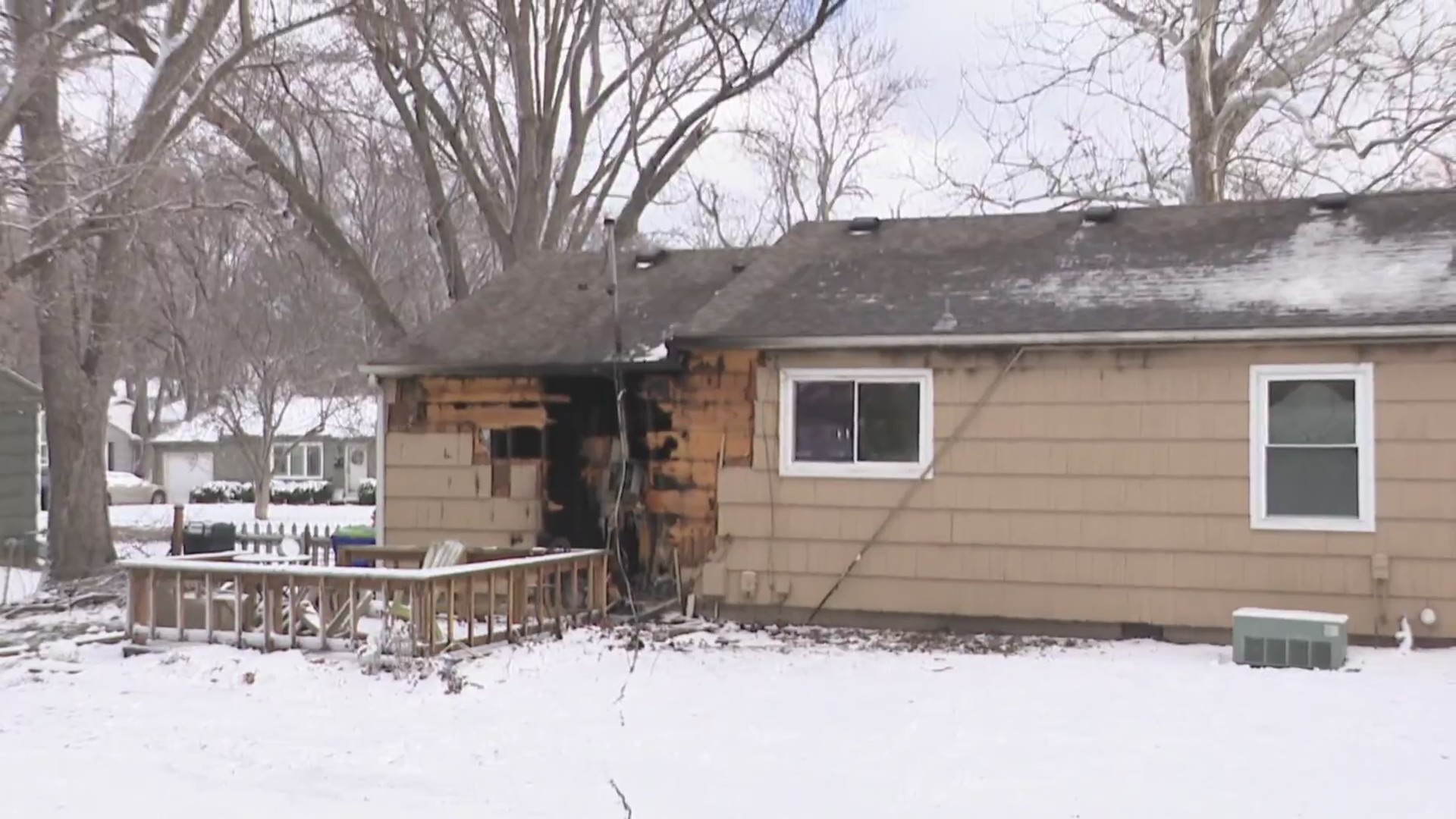 Winds topple power line, causing Overland Park house fire – FOX 4 ...