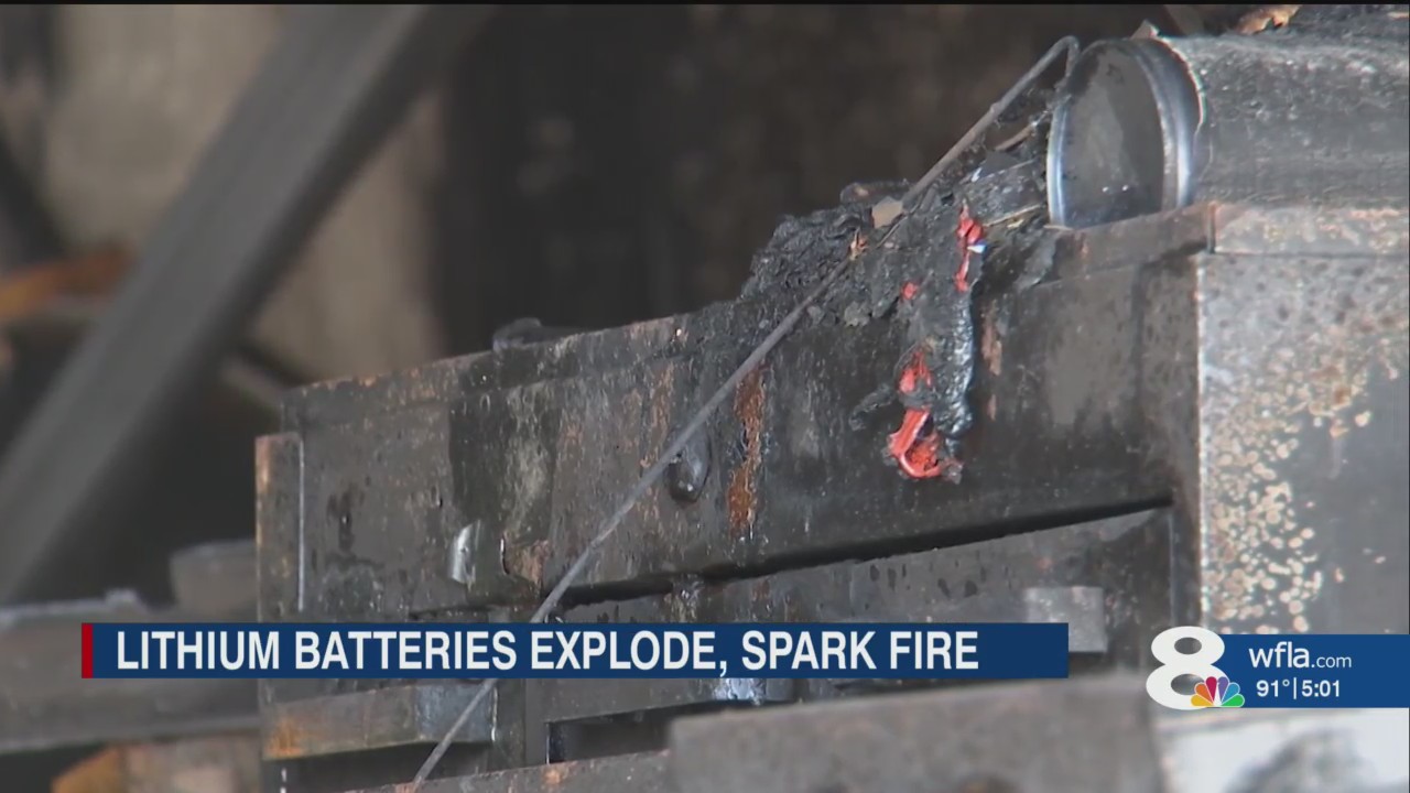 Lithium-ion battery explosion causes fire in home – WFLA