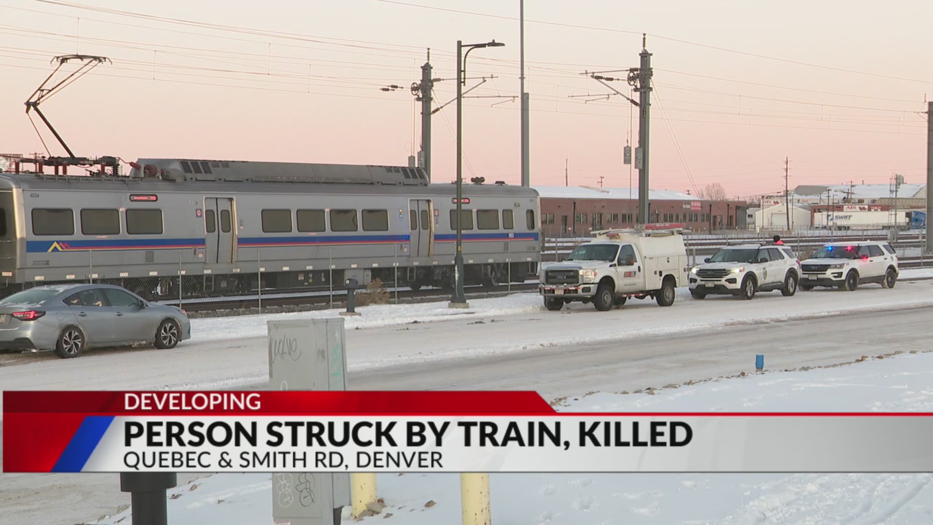 Train, pedestrian crash leaves 1 dead in Denver – FOX31 Denver