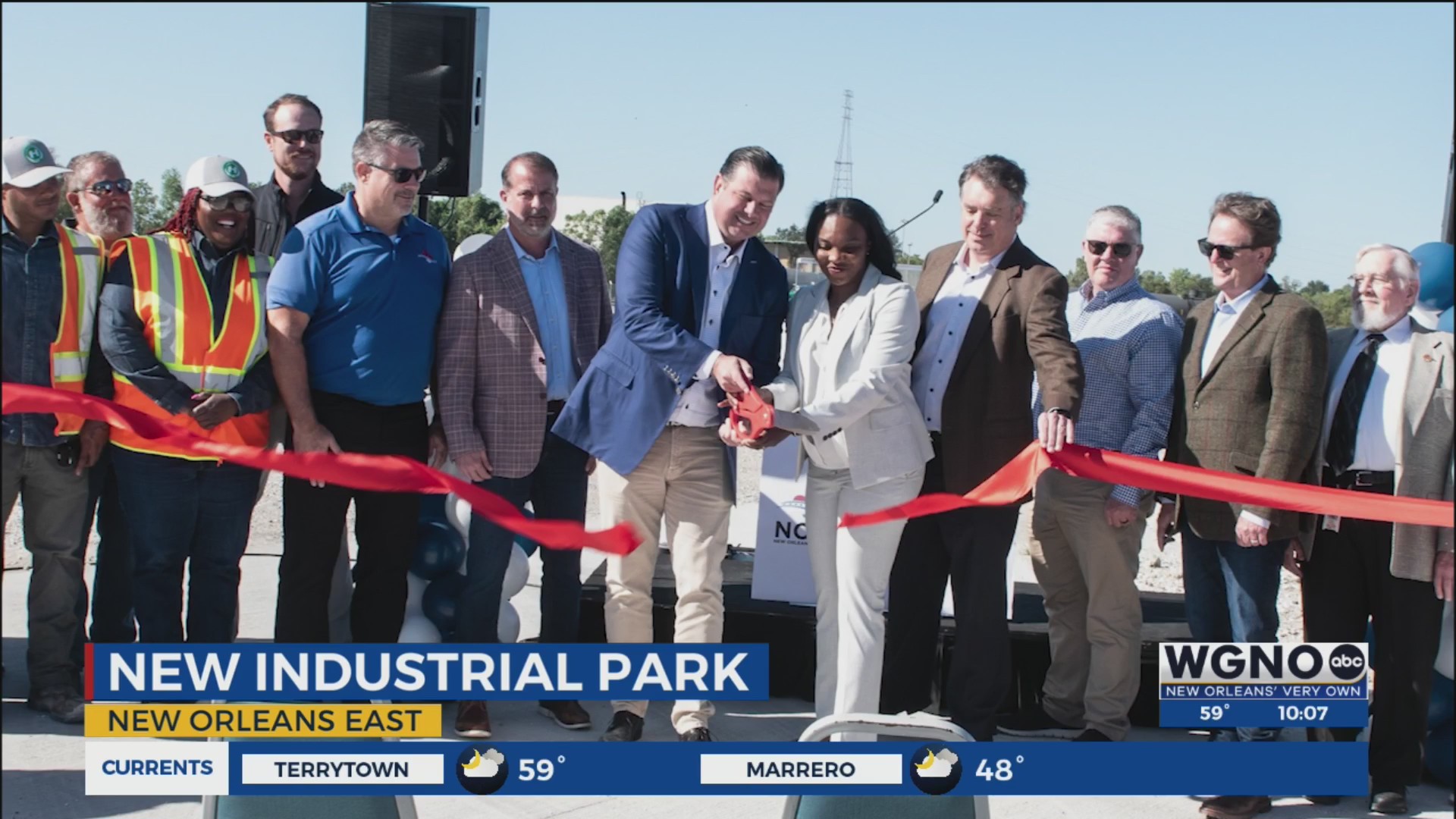 New transloading industrial park opens in New Orleans East WGNO
