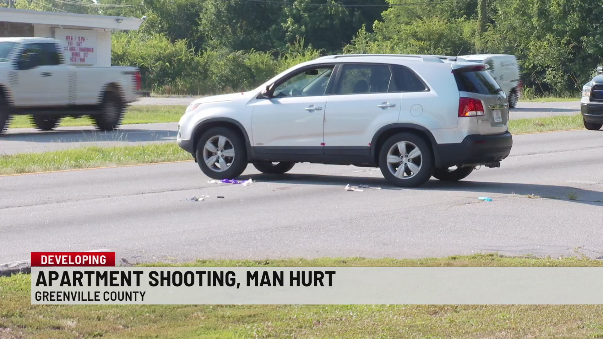 Man injured in shooting at Greenville Co. apartment complex – WSPA 7NEWS