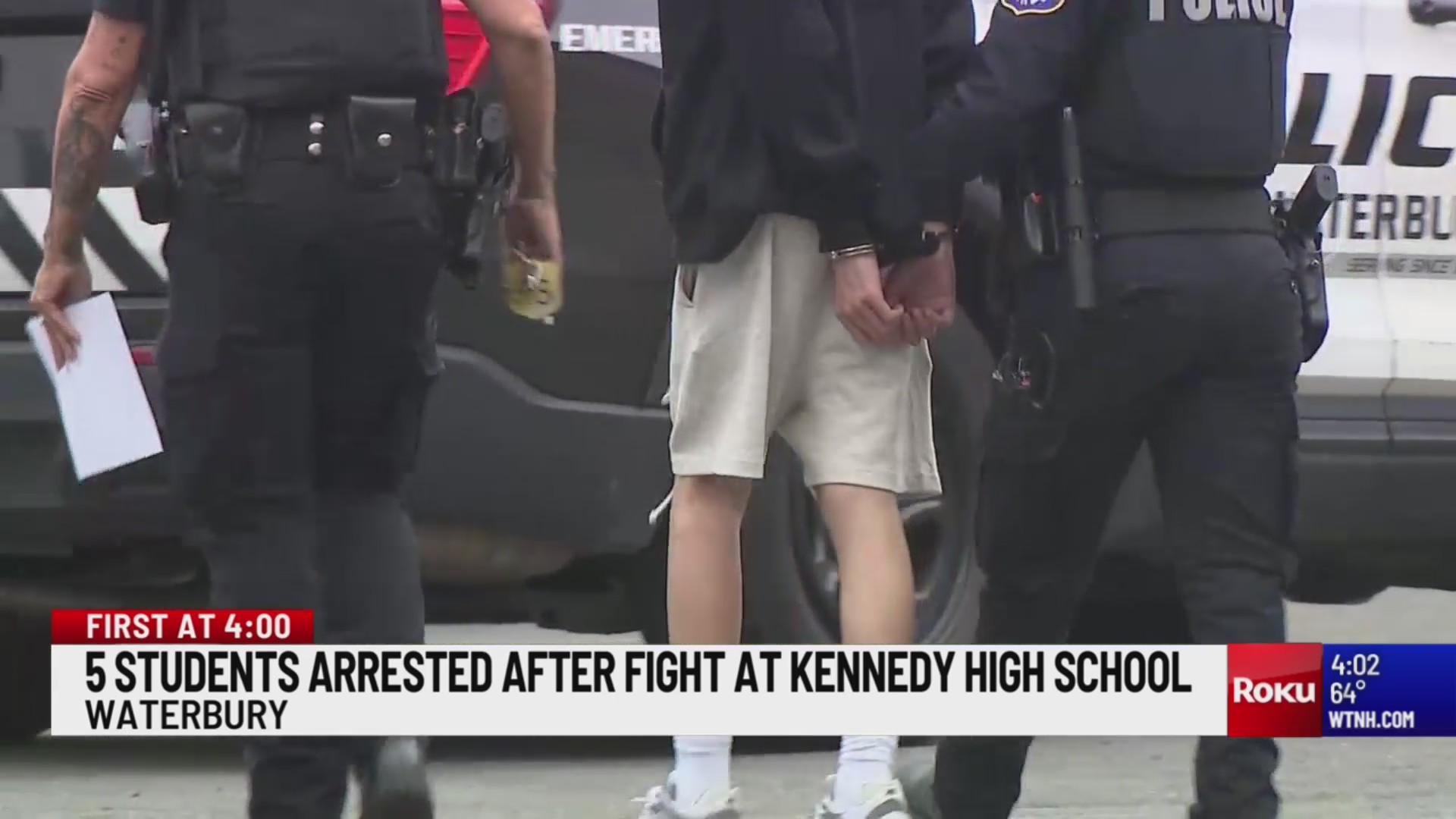 5 students arrested after fight at Waterbury high school – WTNH.com