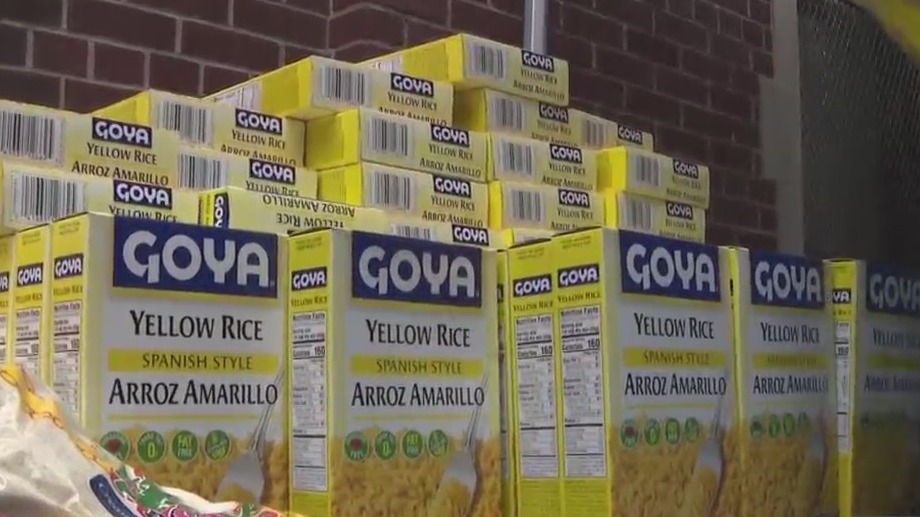 Goya Foods provides lifeline to East Harlem church with 12,000 pounds