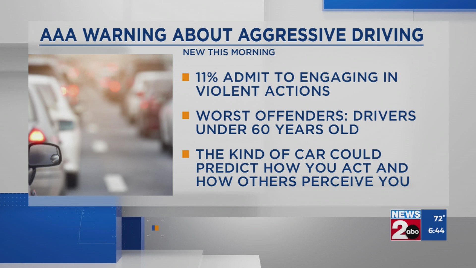 AAA warning about aggressive driving – WKRN News 2