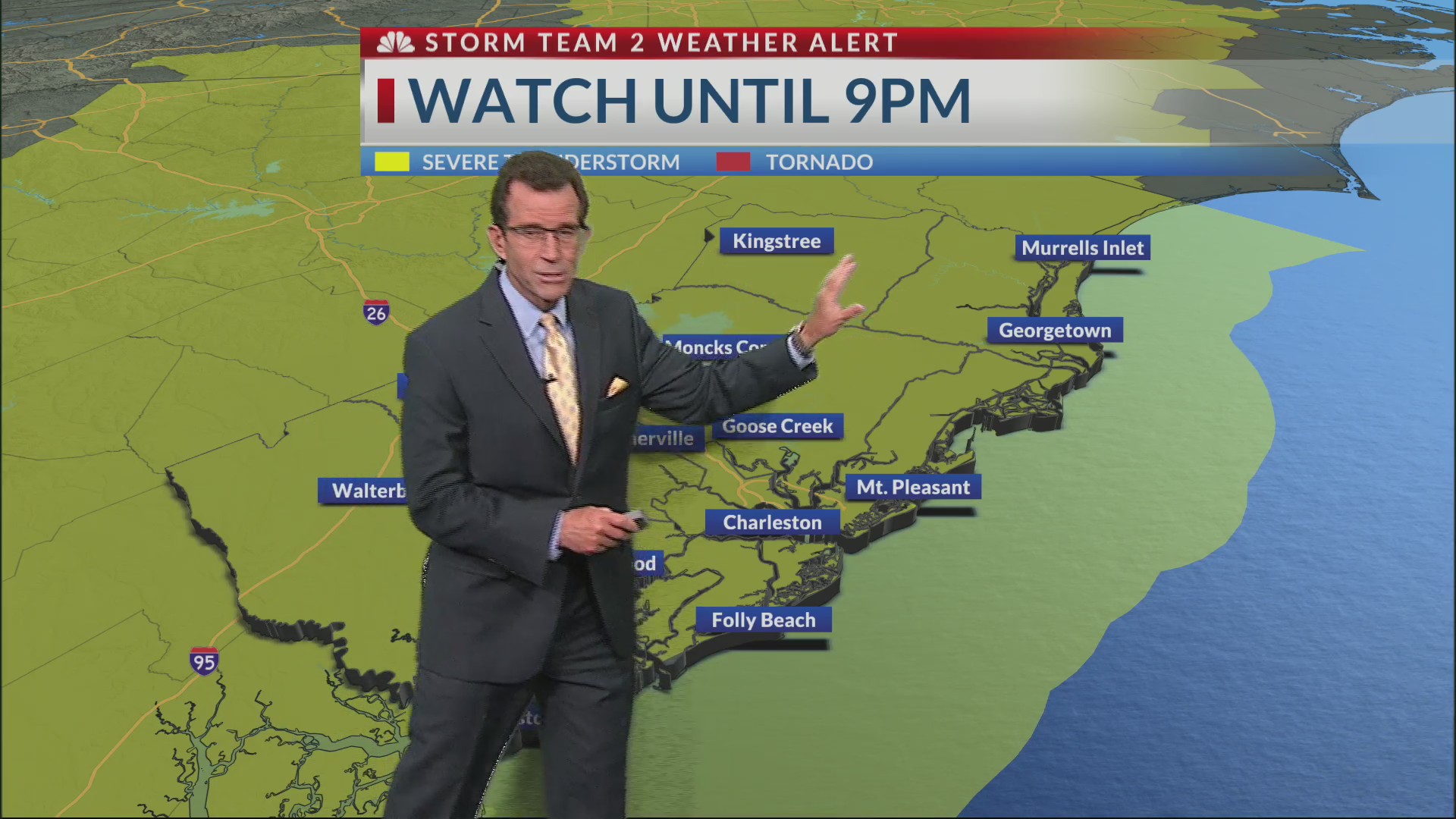 Severe thunderstorm watch issued for the Lowcountry – WCBD News 2