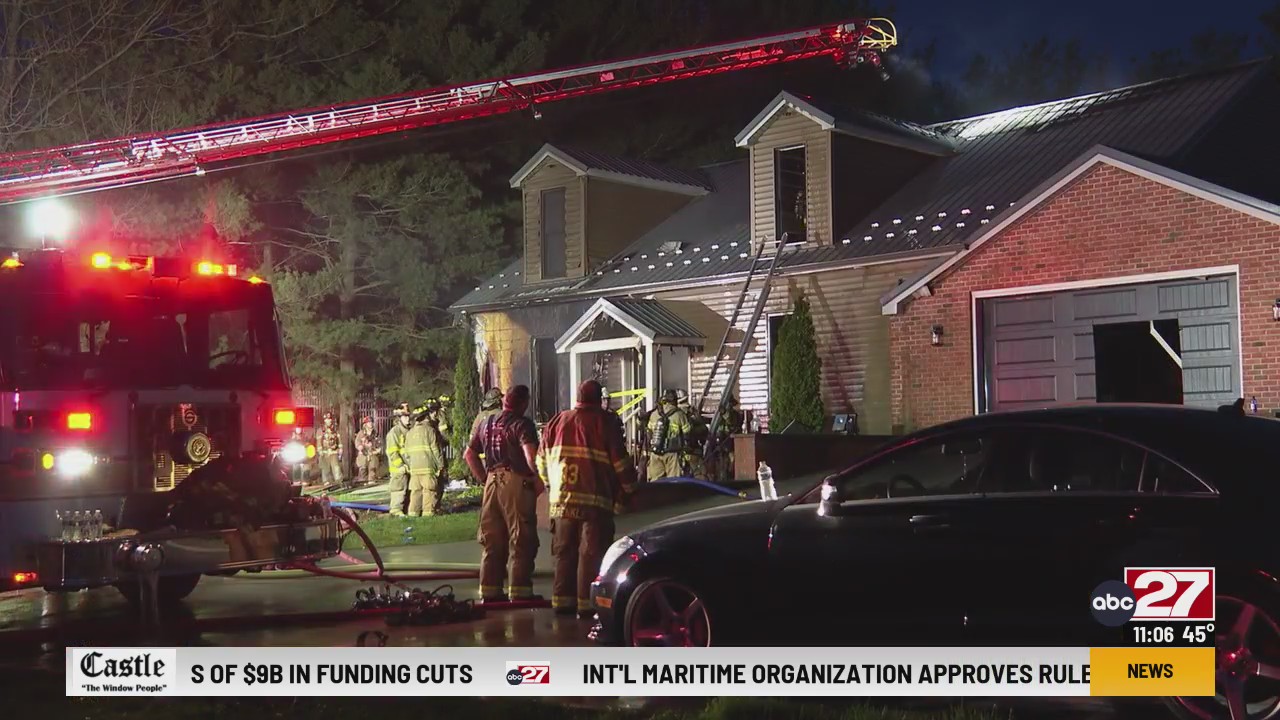 Firefighter injured in York County house fire – ABC27