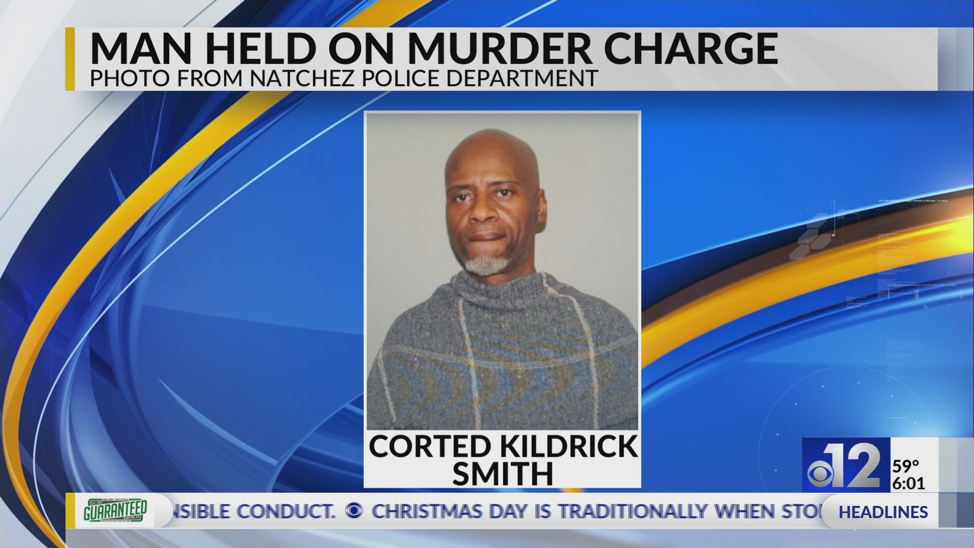 Man charged with murder in connection to Natchez death – WJTV