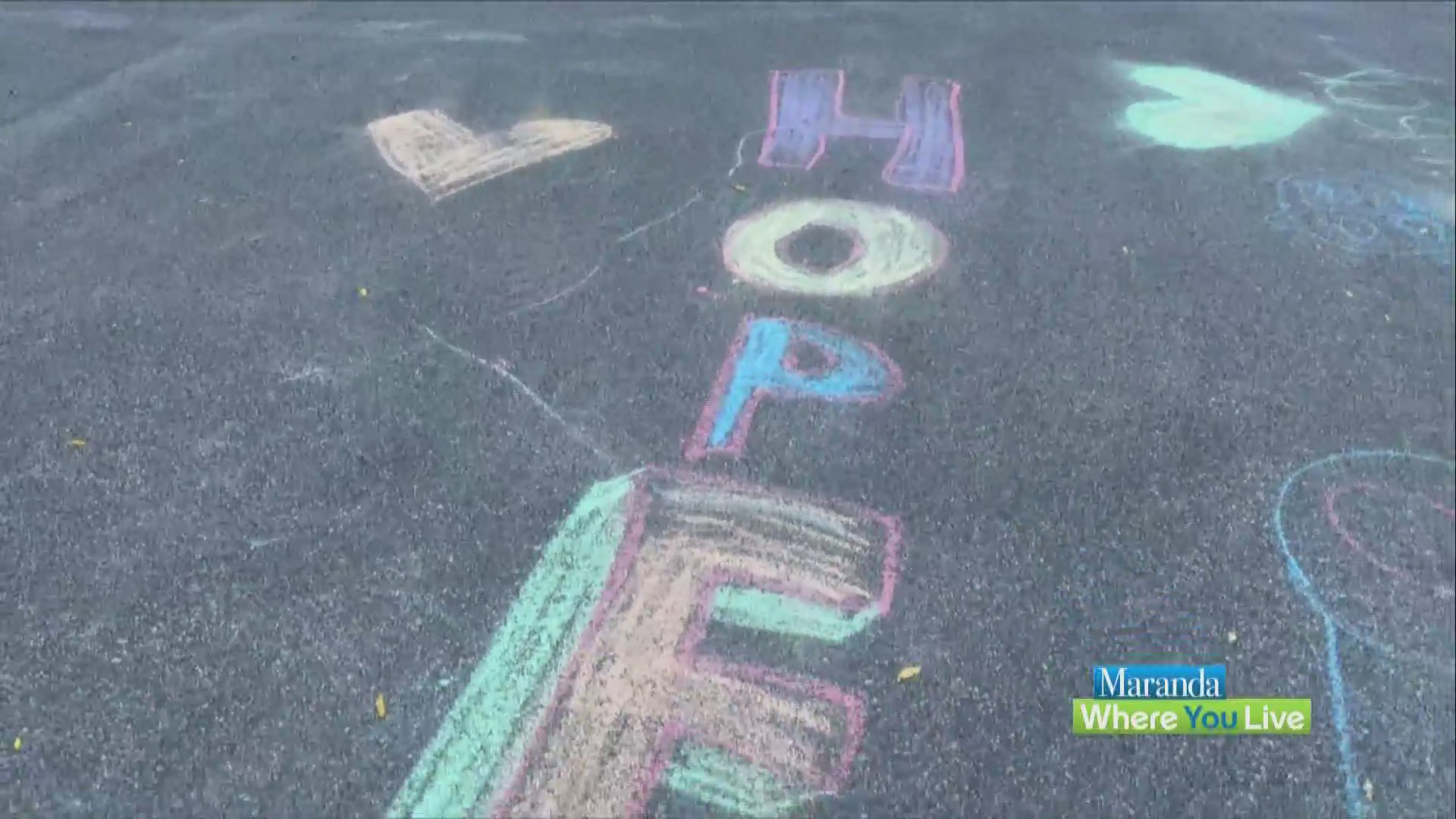 Instilling hope through art, science and community support