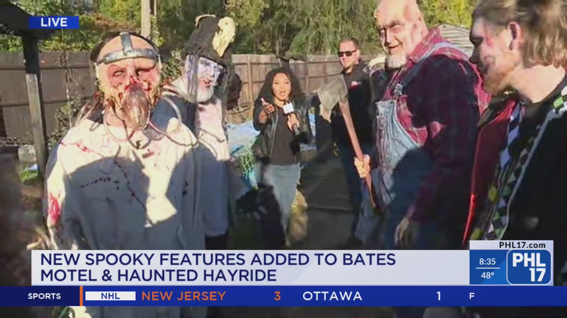 New spooky features at Bates Motel & Haunted Hayride
