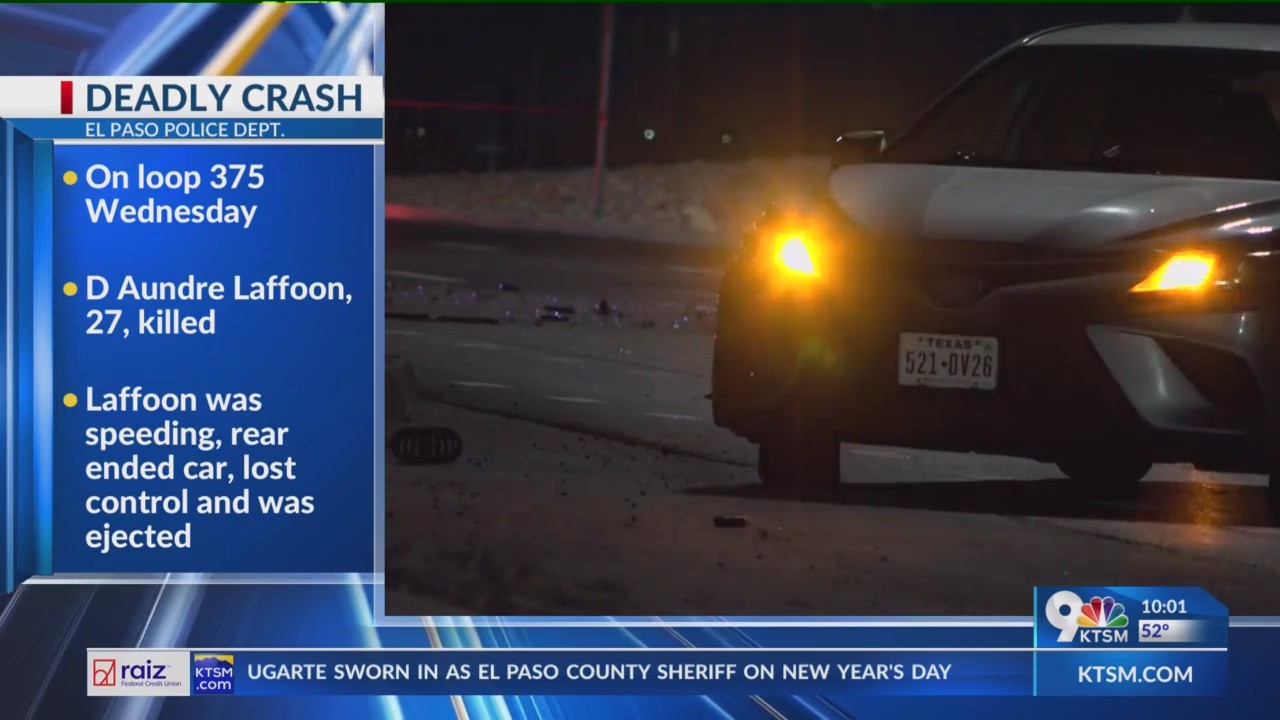 EPPD identifies man killed in far East EP crash – KTSM 9 News