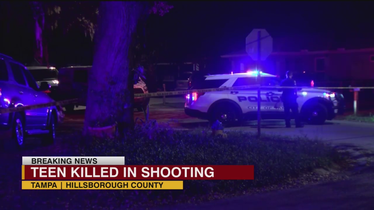 Tampa shooting leaves teen dead; police search for suspect WFLA