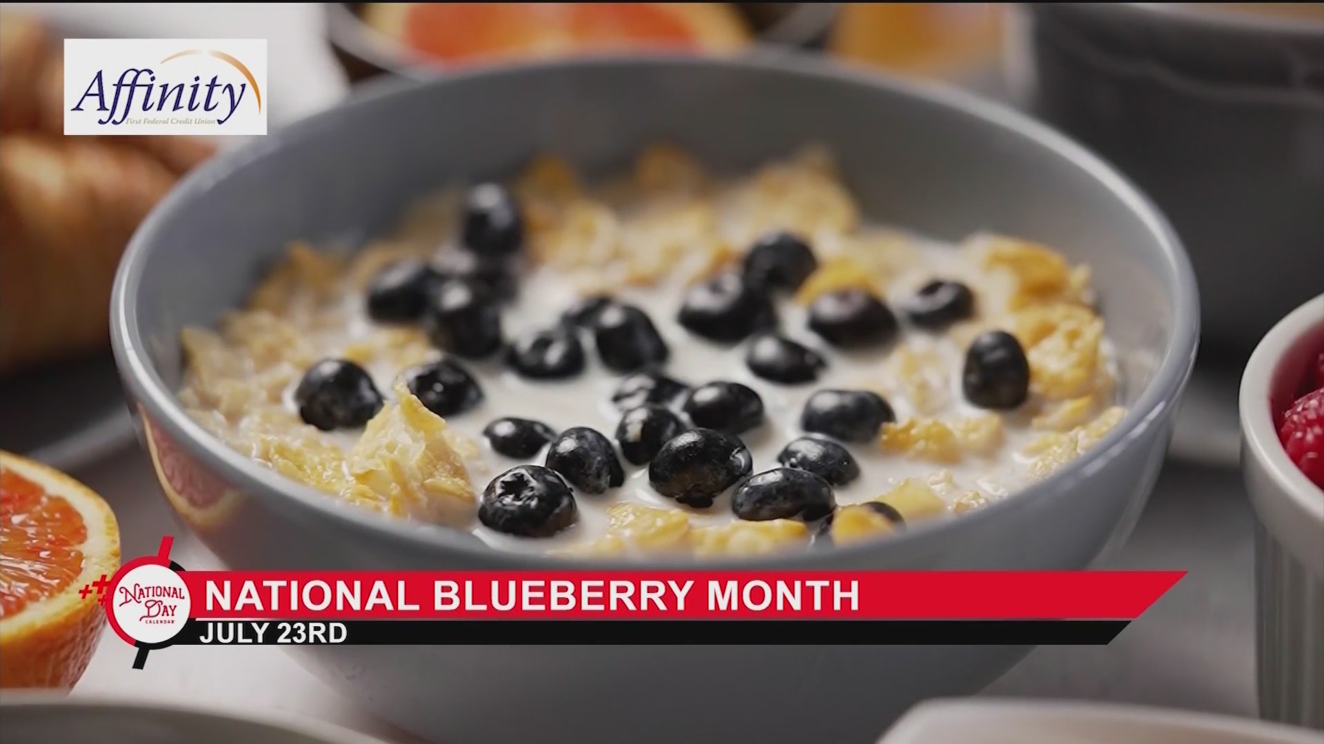 NATIONAL DAY CALENDAR National Blueberry Month KX NEWS