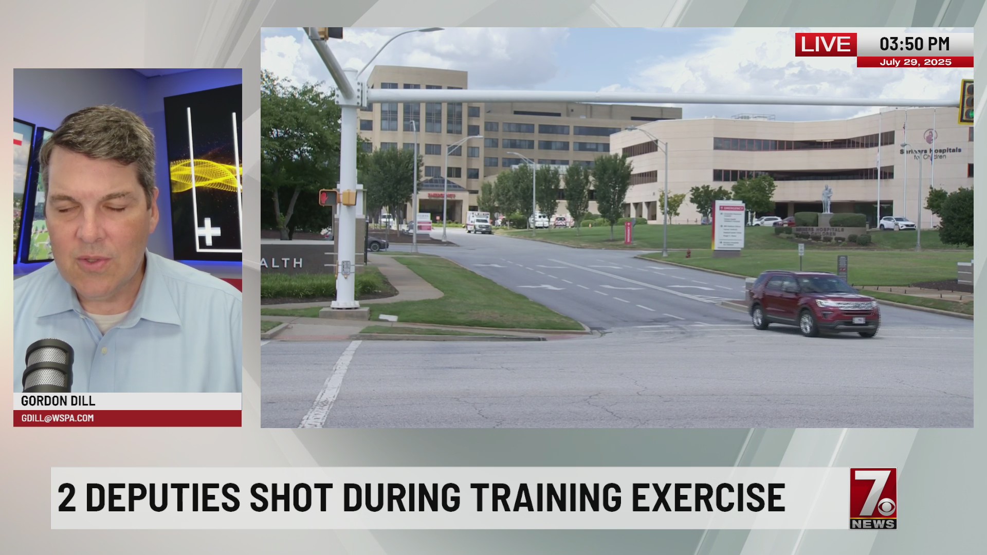 Two Greenville Co. deputies shot in training exercise – WSPA 7NEWS