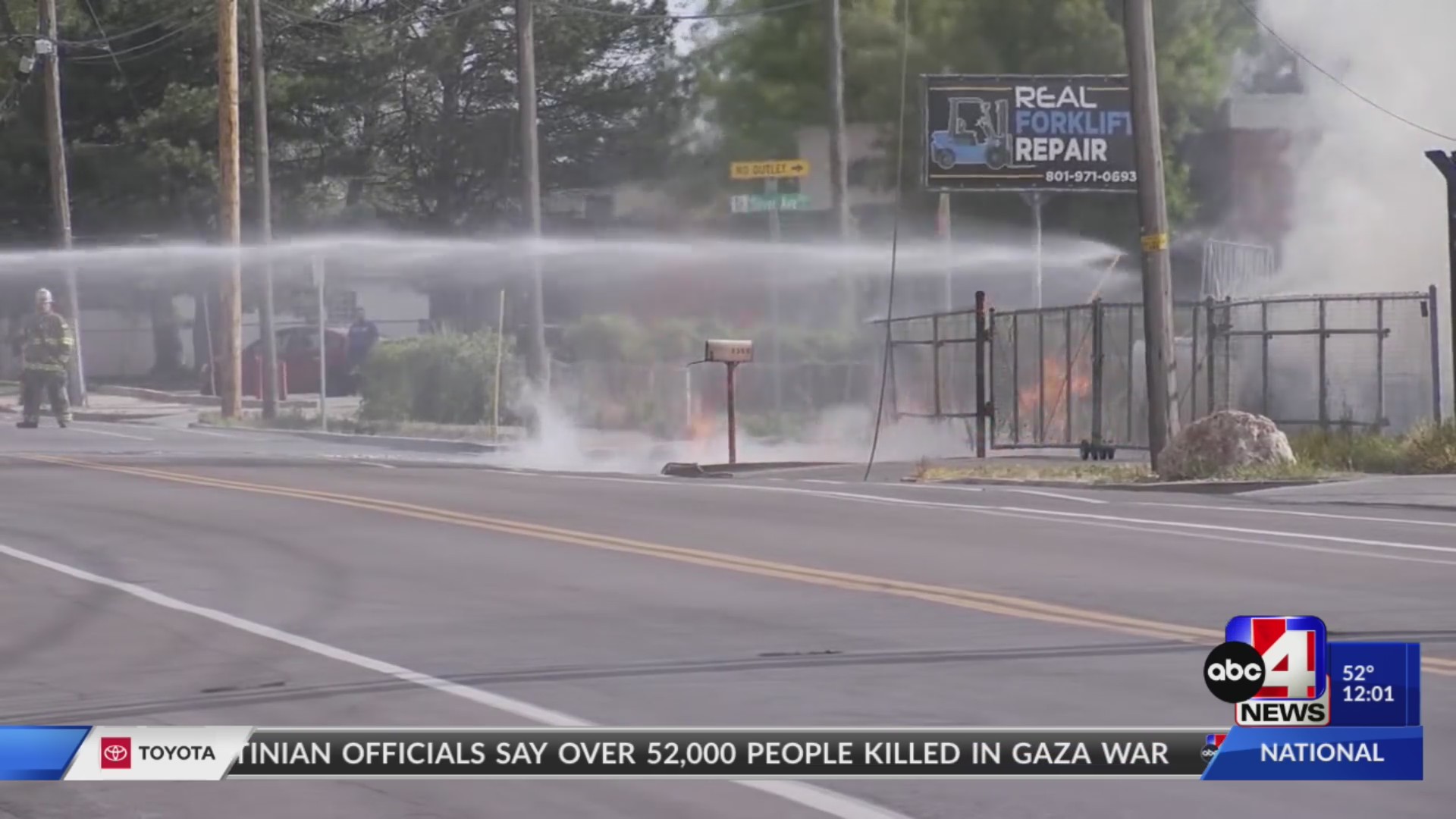 South Salt Lake evacuation order lifted morning after gas leak fire ...