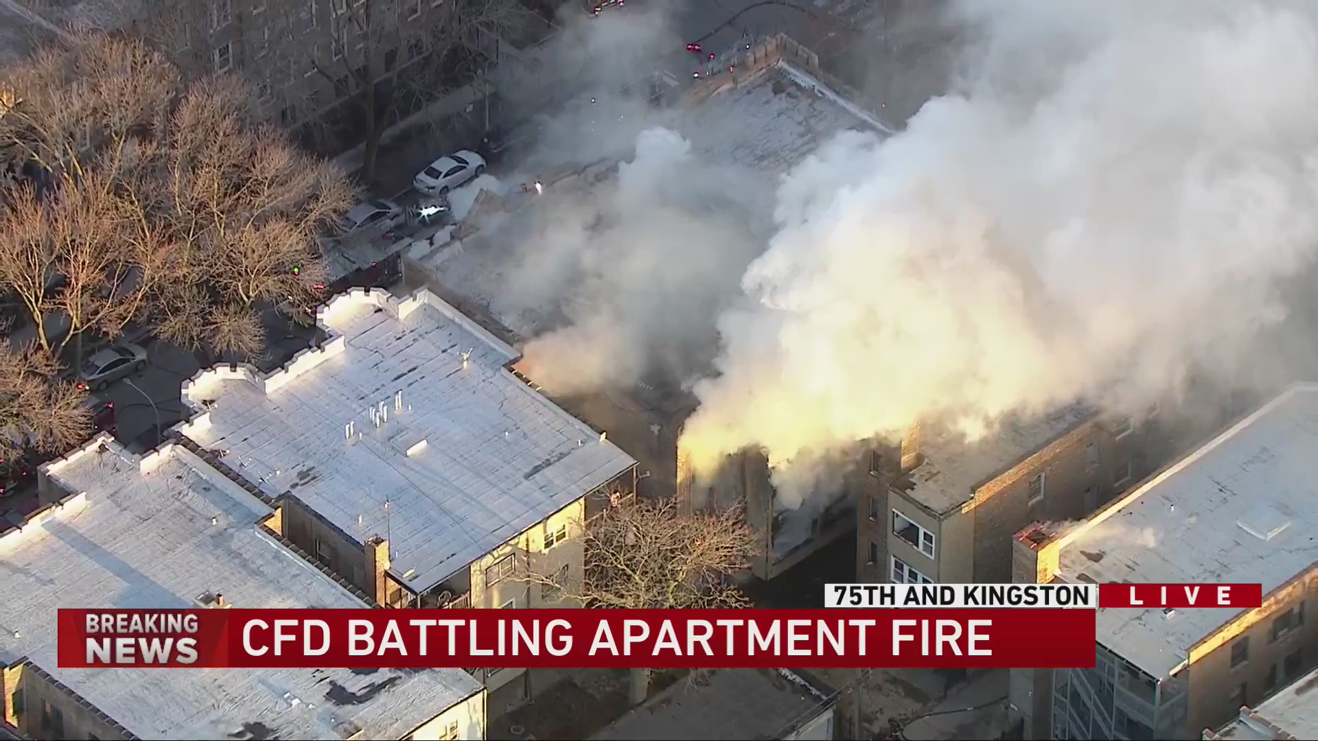 Emergency crews battle fire on South Side – WGN-TV