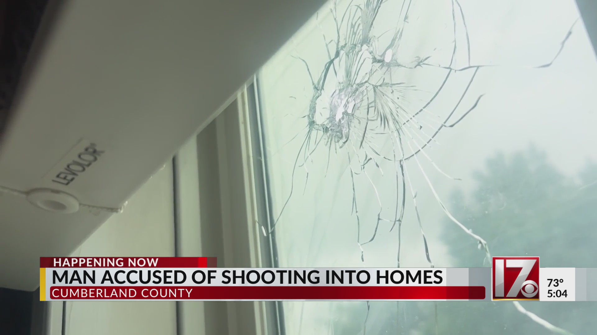 Man accused of shooting into homes in Cumberland County – CBS17.com