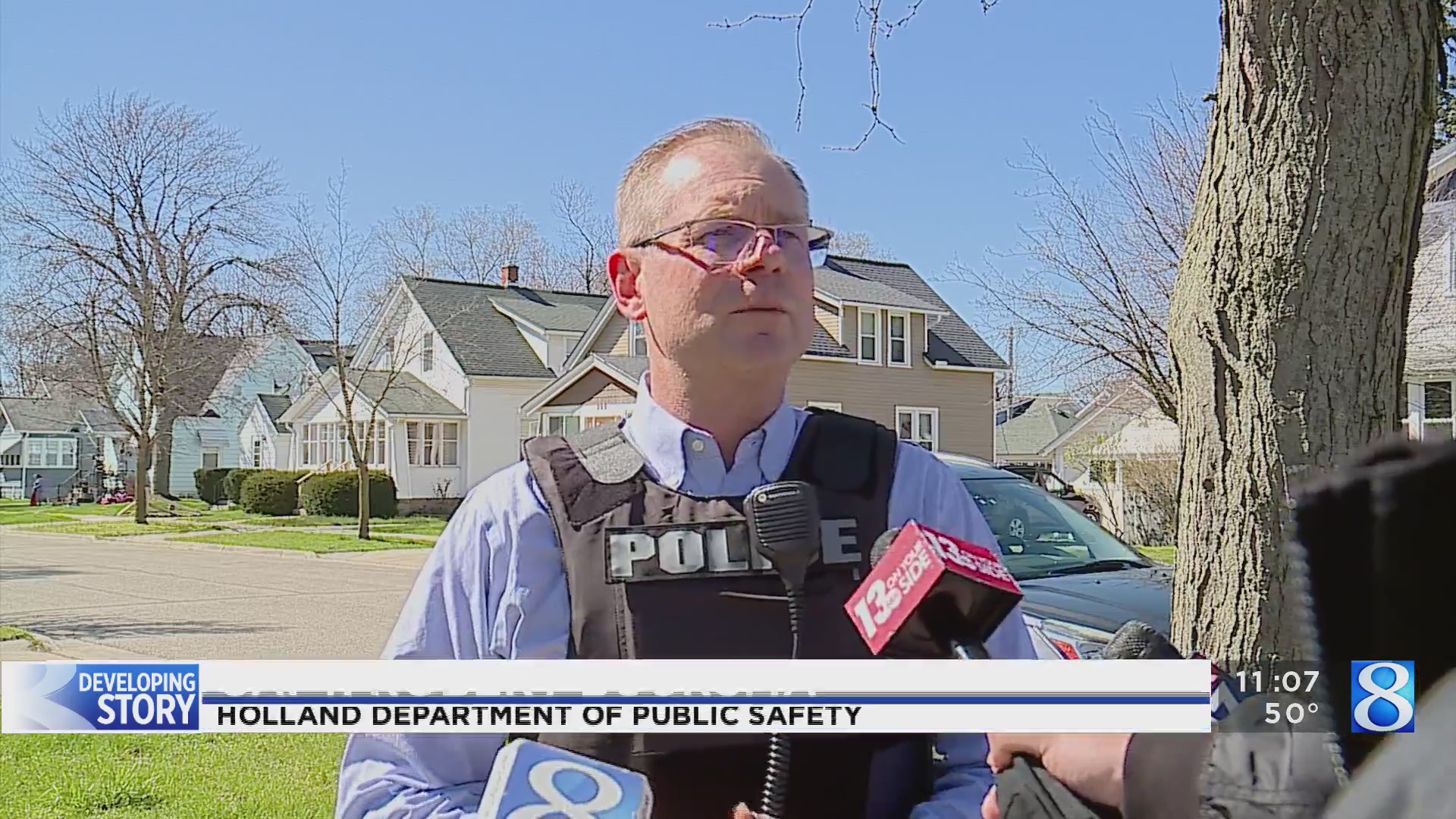 Suspect taken into custody after man shot in head, Holland police say ...
