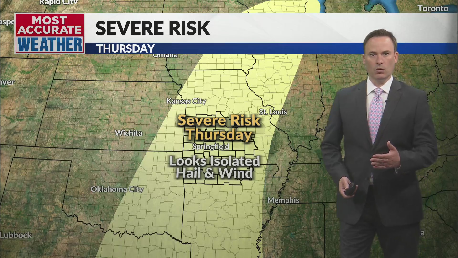 One more day to dry out before storm chances return – KOLR ...