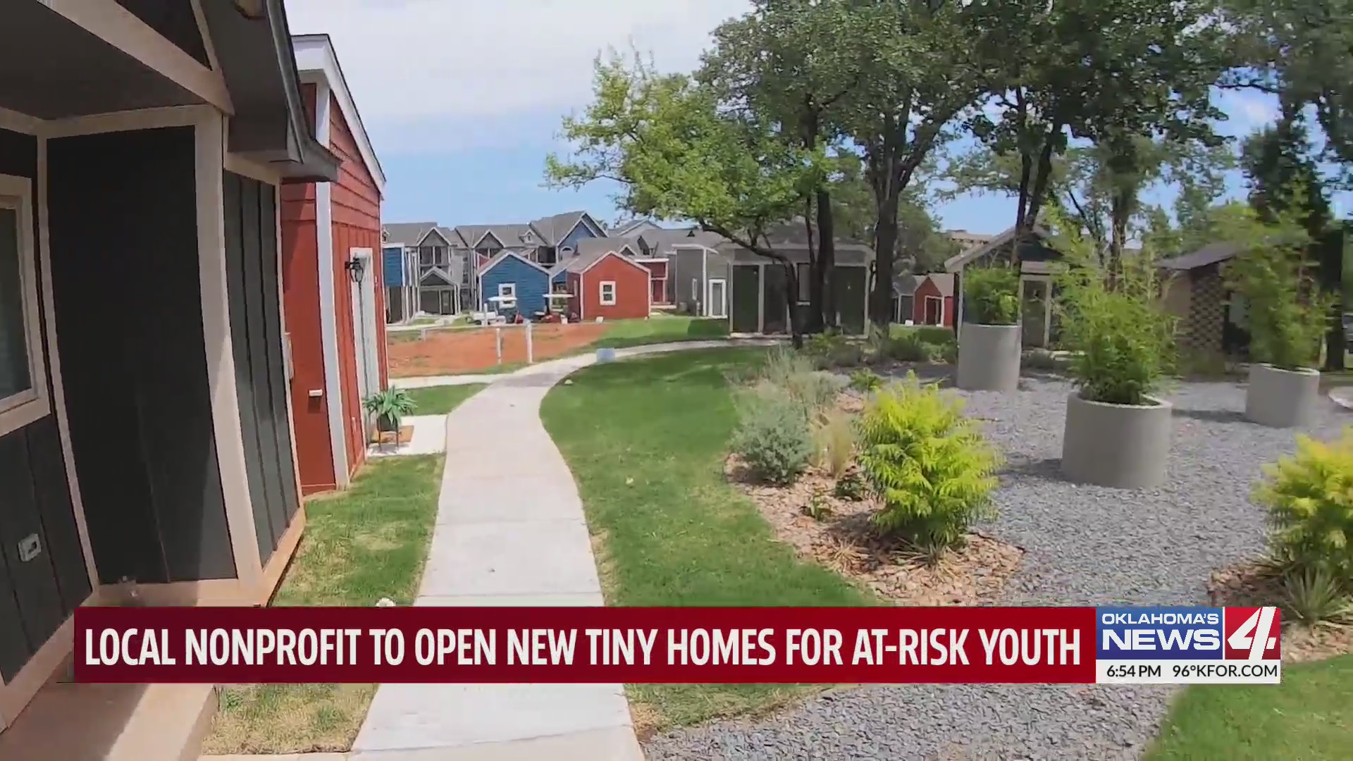 Local nonprofit to open new tiny homes for at-risk youth – KFOR.com ...