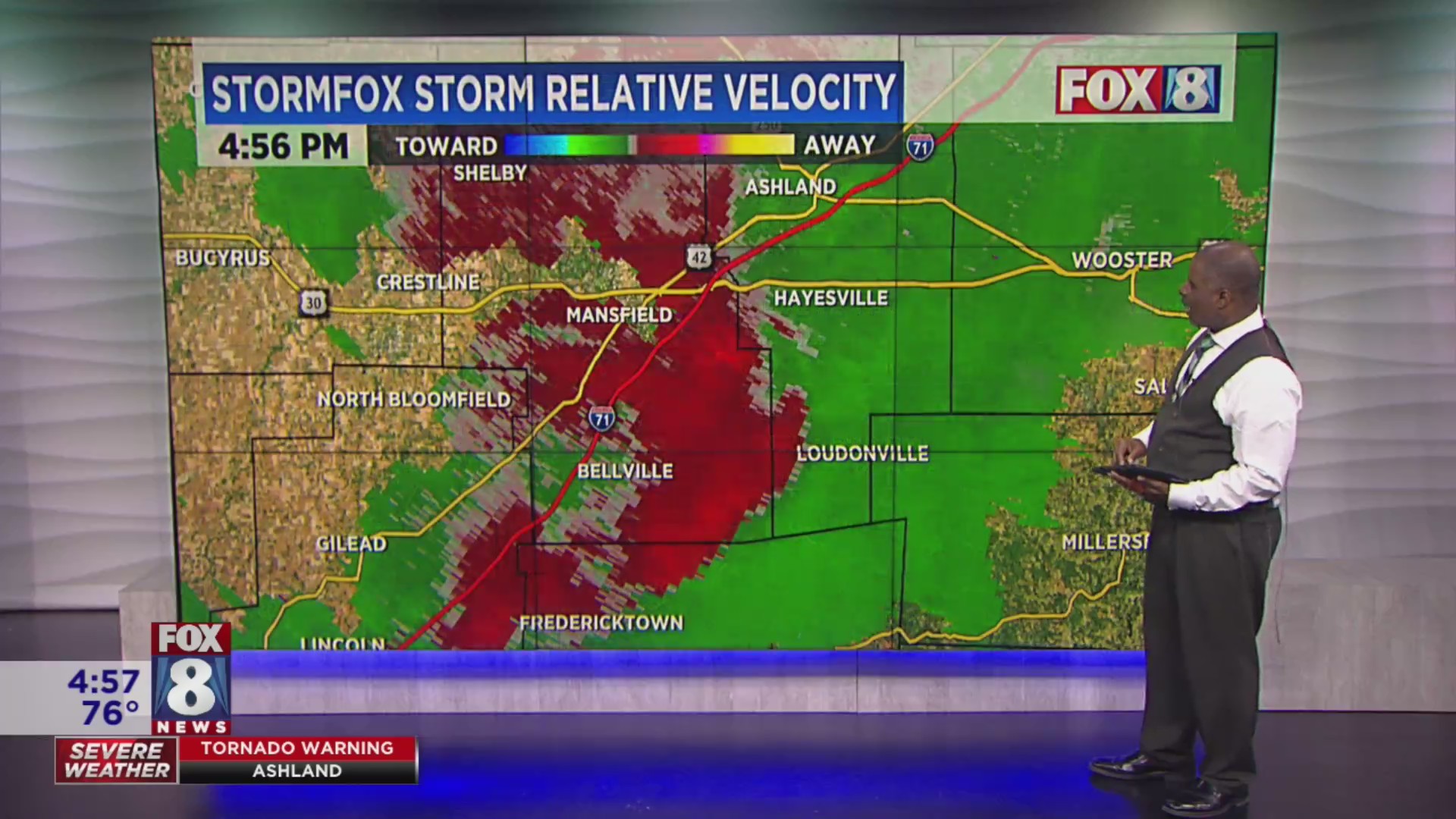 Tornado Watch expanded: Possible 70 mph winds, hail – Fox 8 Cleveland WJW