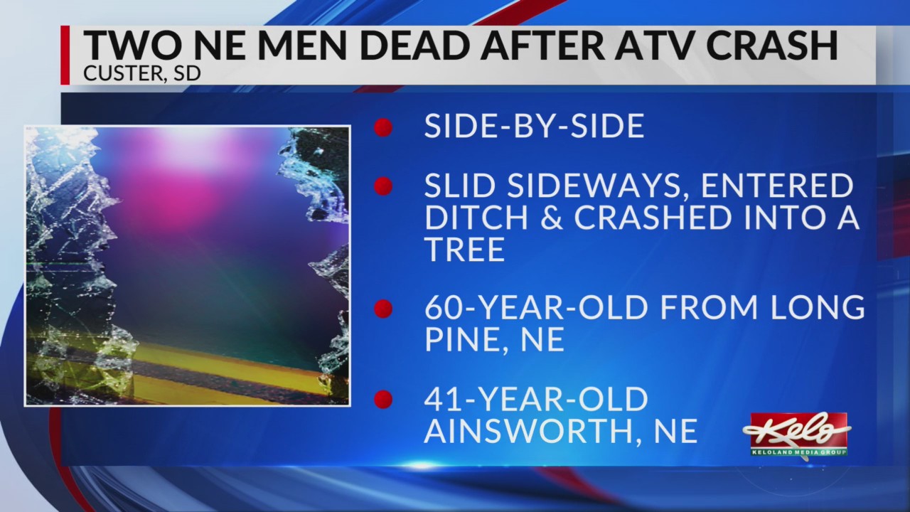 2 men dead following ATV crash near Custer – KELOLAND.com