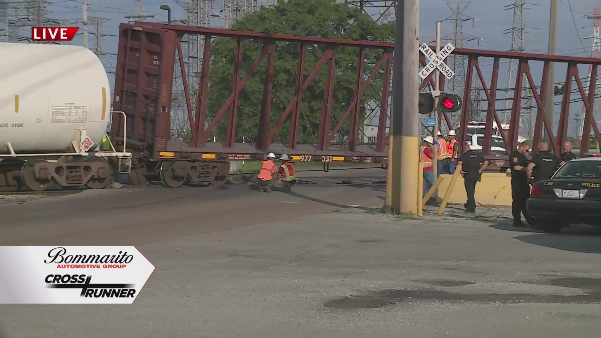 Illinois Route 3 closed after train derailment in Sauget – FOX 2