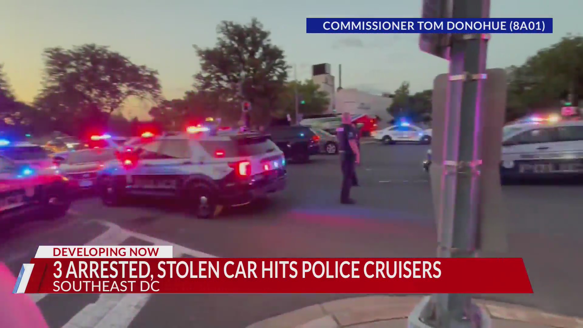 3 arrested after police chase from Maryland to DC – DC News Now | DC ...