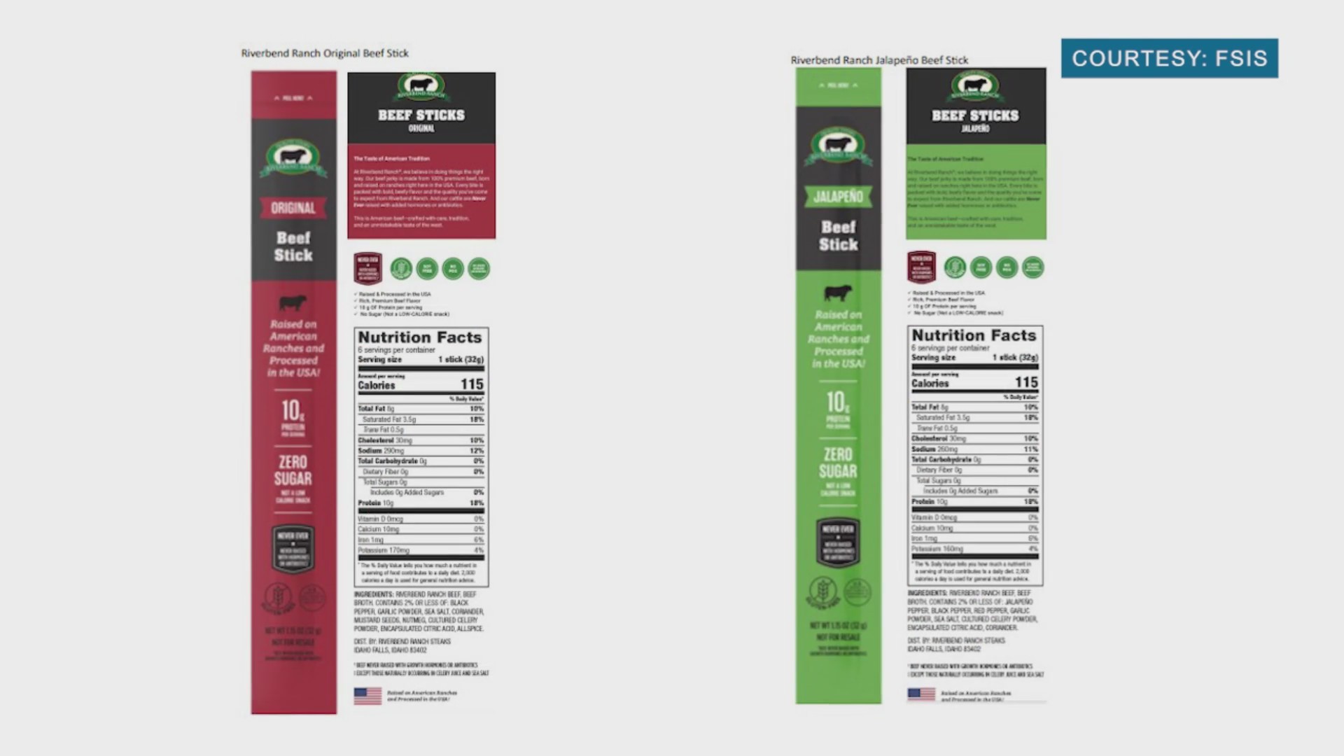 FSIS issues recall, health alert for these food products – KHON2