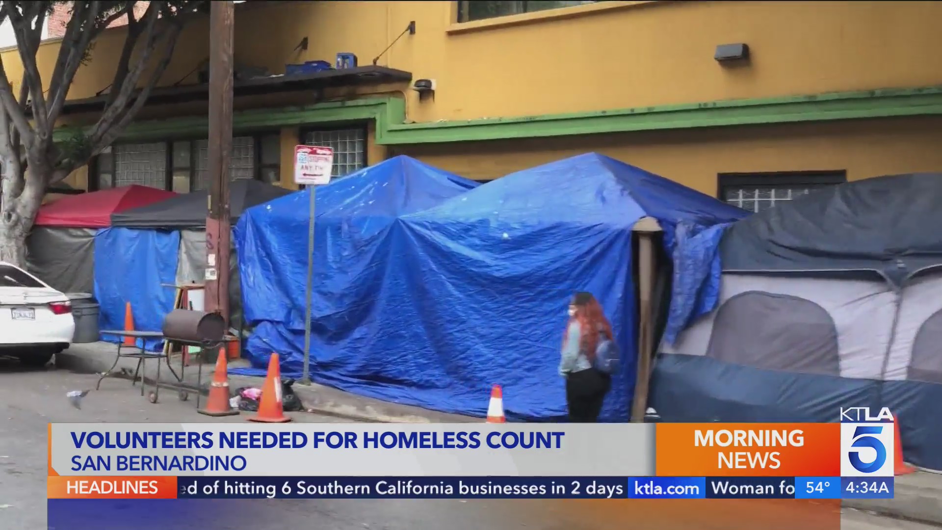 Volunteers needed for homeless count in San Bernardino – KTLA