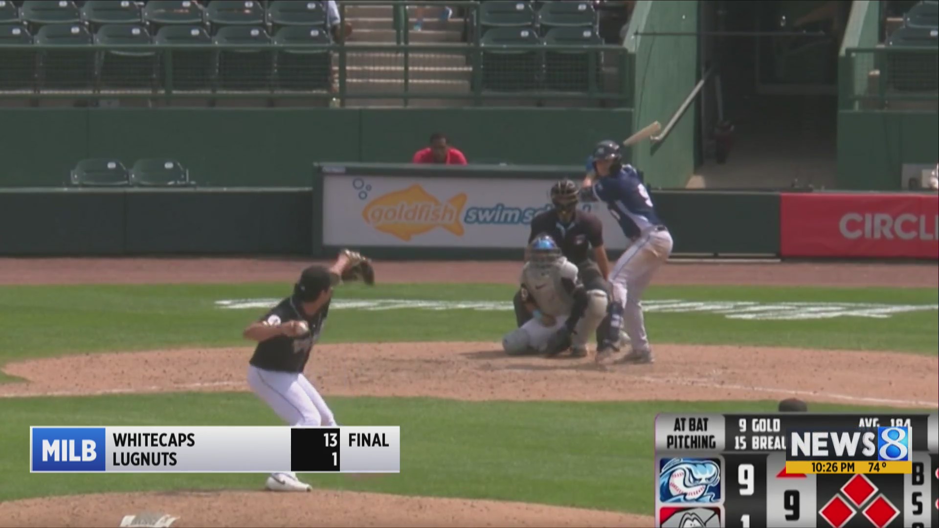 Whitecaps at Lugnuts, June 15, 2025 – KGET 17 News