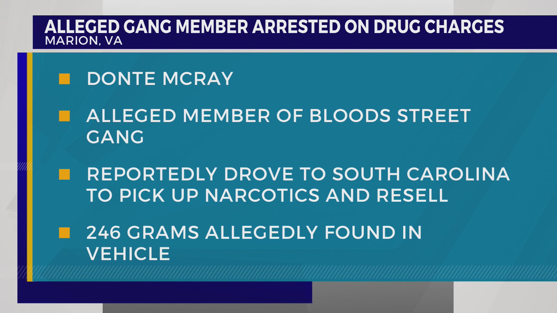Marion gang member arrested after police find over half a pound of meth ...