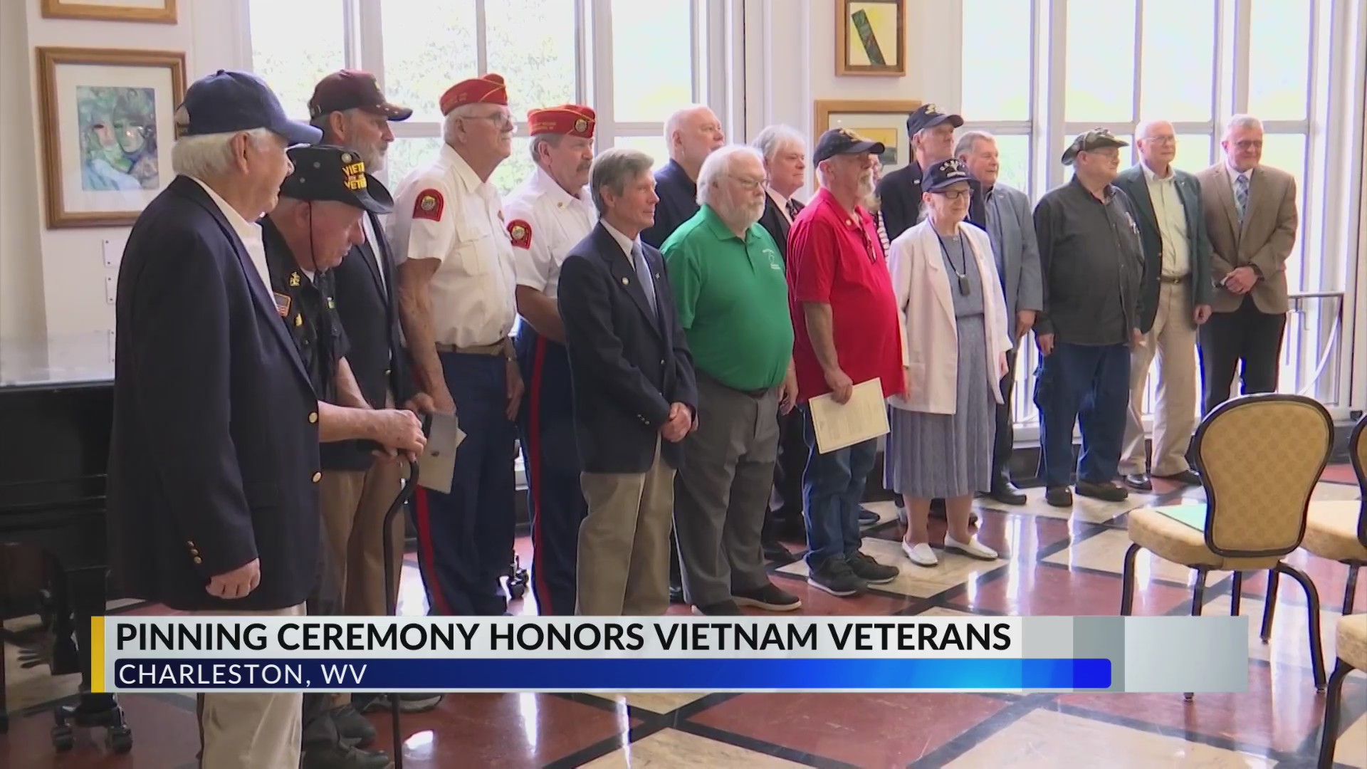 Pinning ceremony in Charleston honors Vietnam Veterans – WOWK 13 News