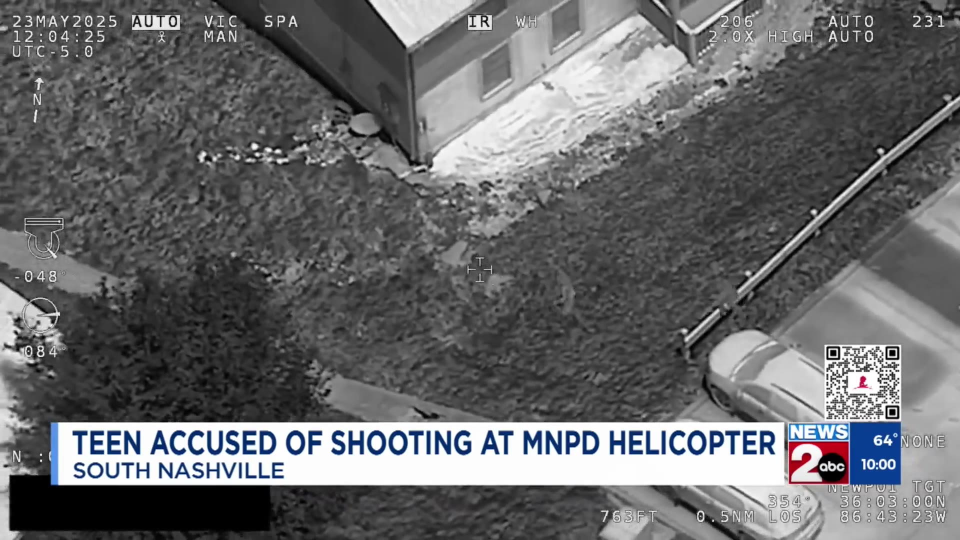 Teen arrested for shooting from car while MNPD helicopter flying ...