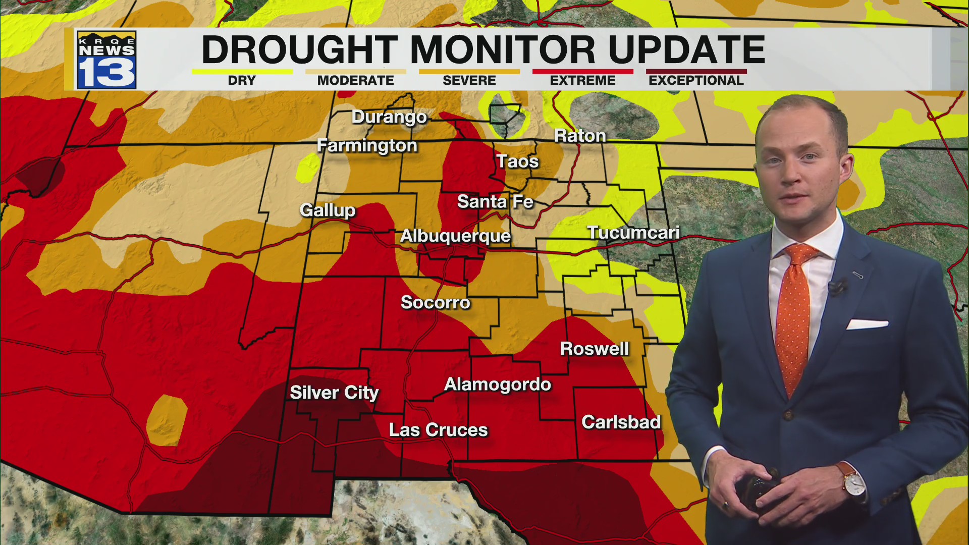 Calmer weather returns across New Mexico Friday – KRQE NEWS 13 ...