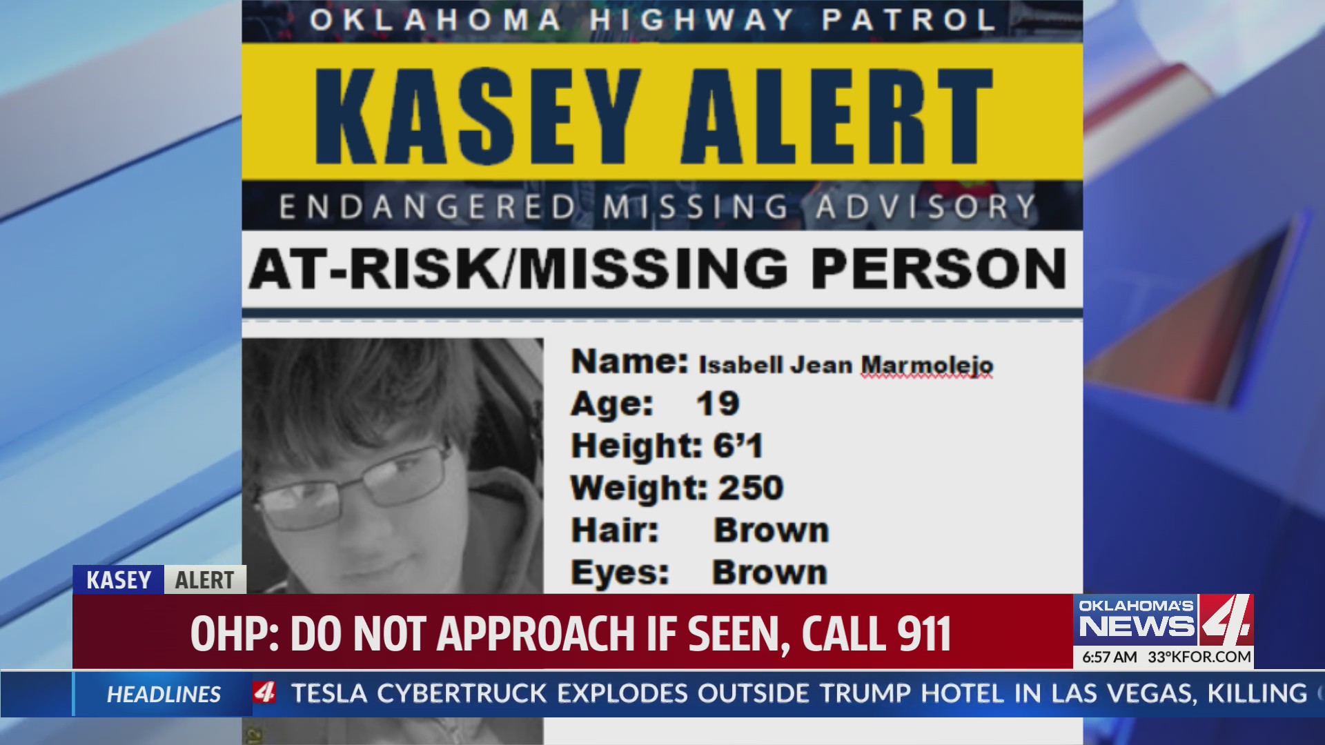 OHP issues Kasey Alert for 19-year-old last seen in Del City – KFOR.com ...